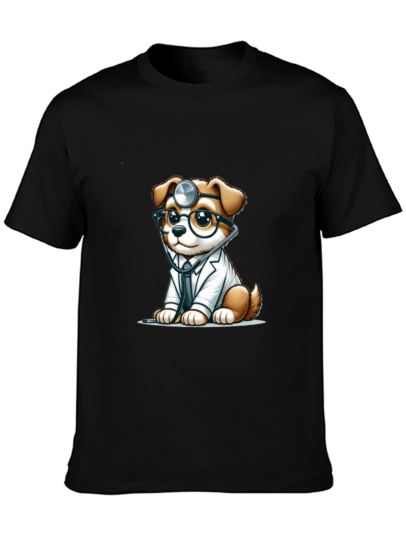 Doctor Dog T-Shirt - Cute Animal Tee