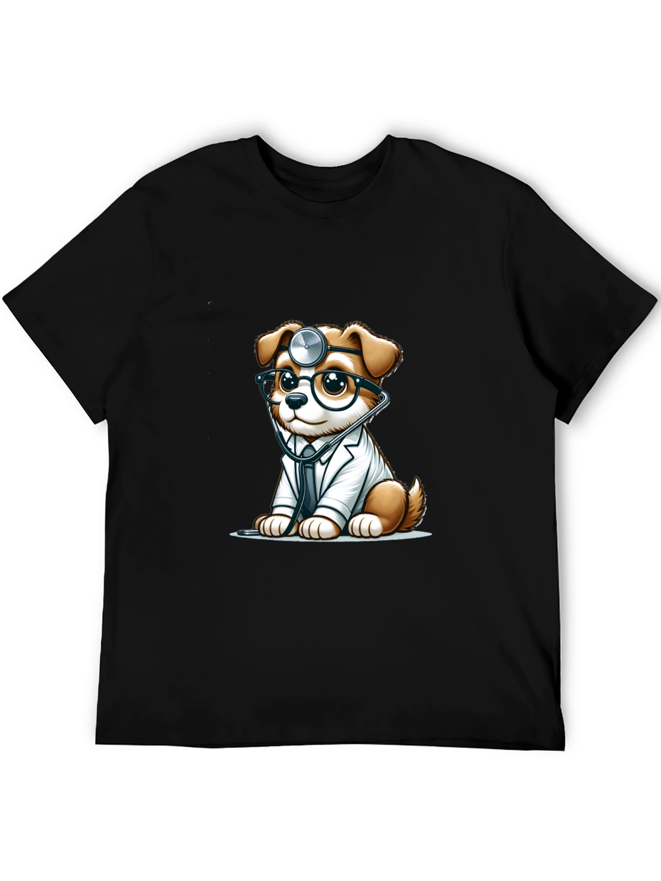 Doctor Dog T-Shirt - Cute Animal Tee