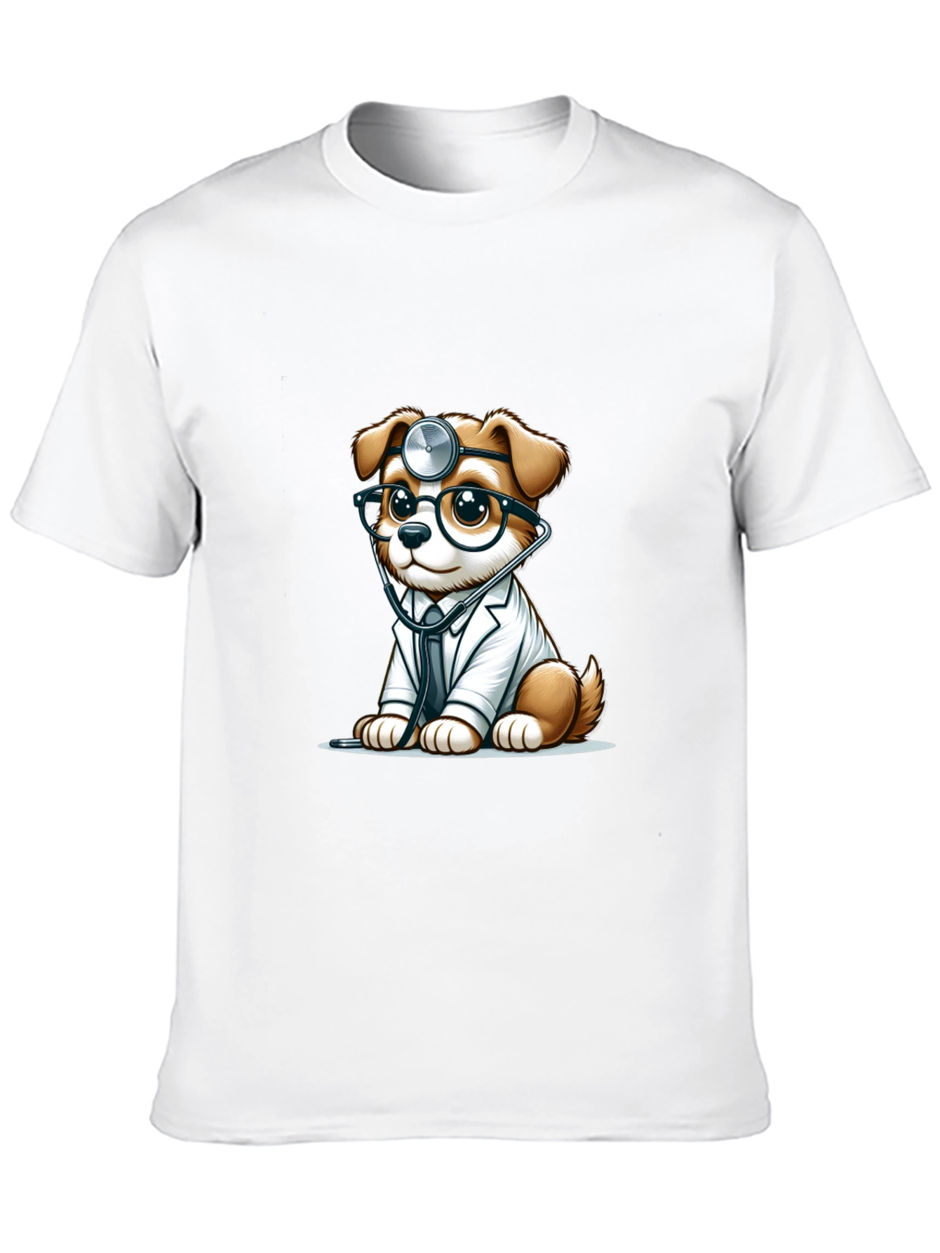 Doctor Dog T-Shirt - Cute Animal Tee