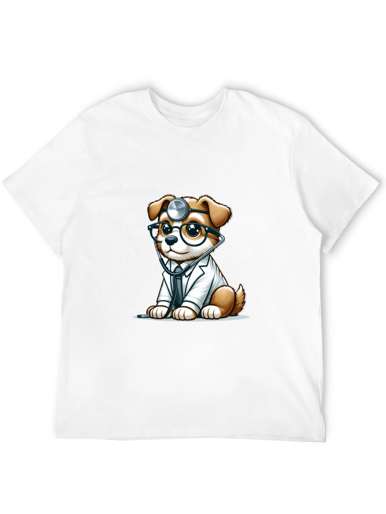 Doctor Dog T-Shirt - Cute Animal Tee