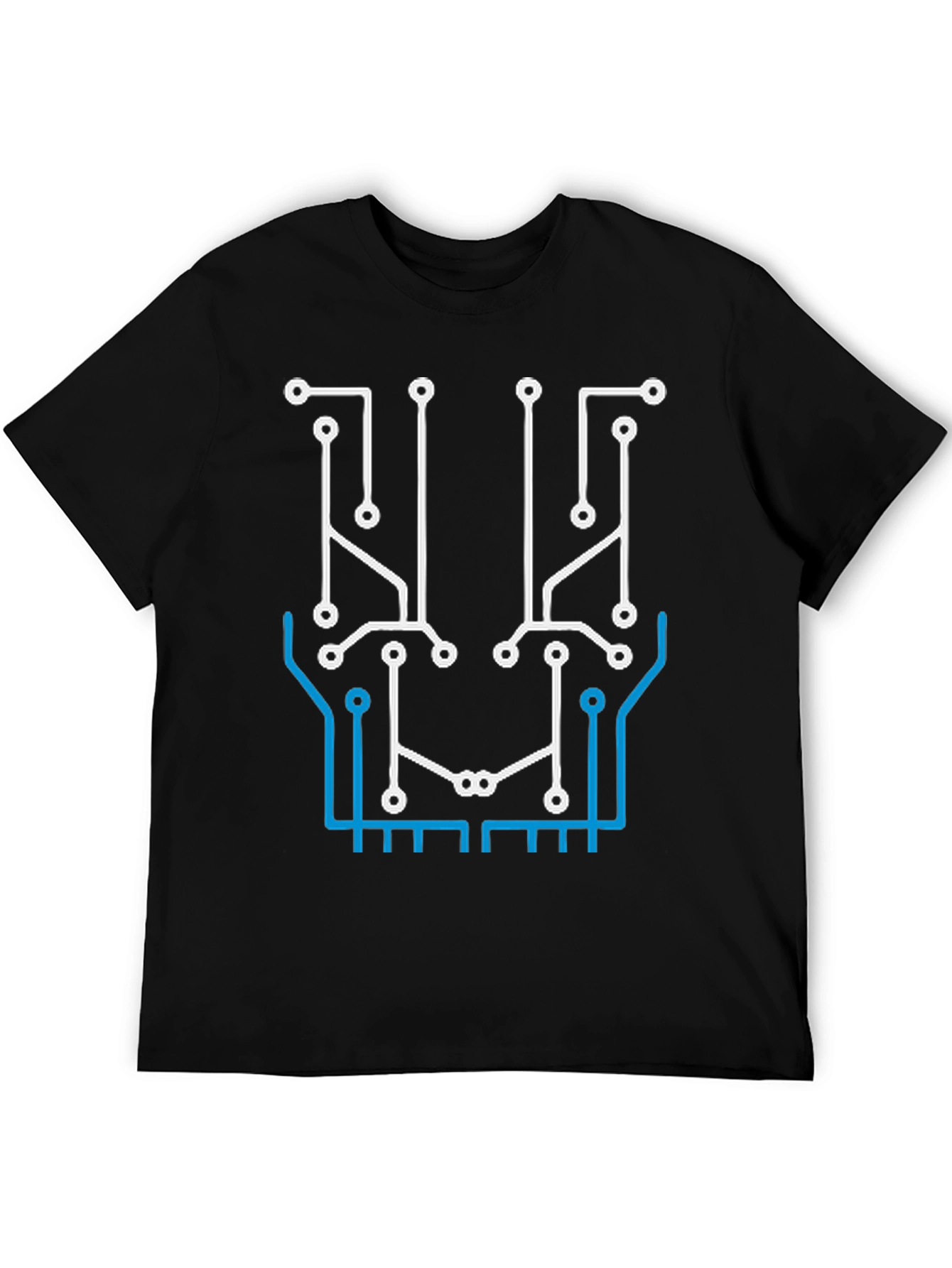Circuit Board Graphic T-Shirt