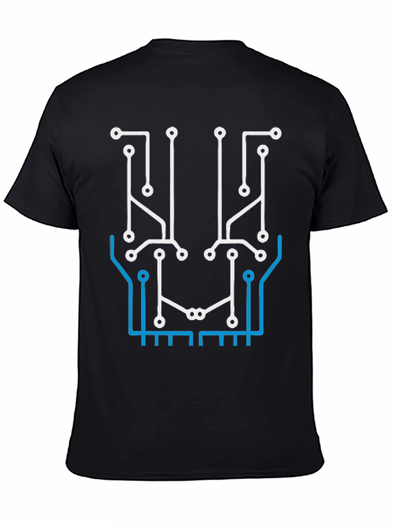 Circuit Board Graphic T-Shirt