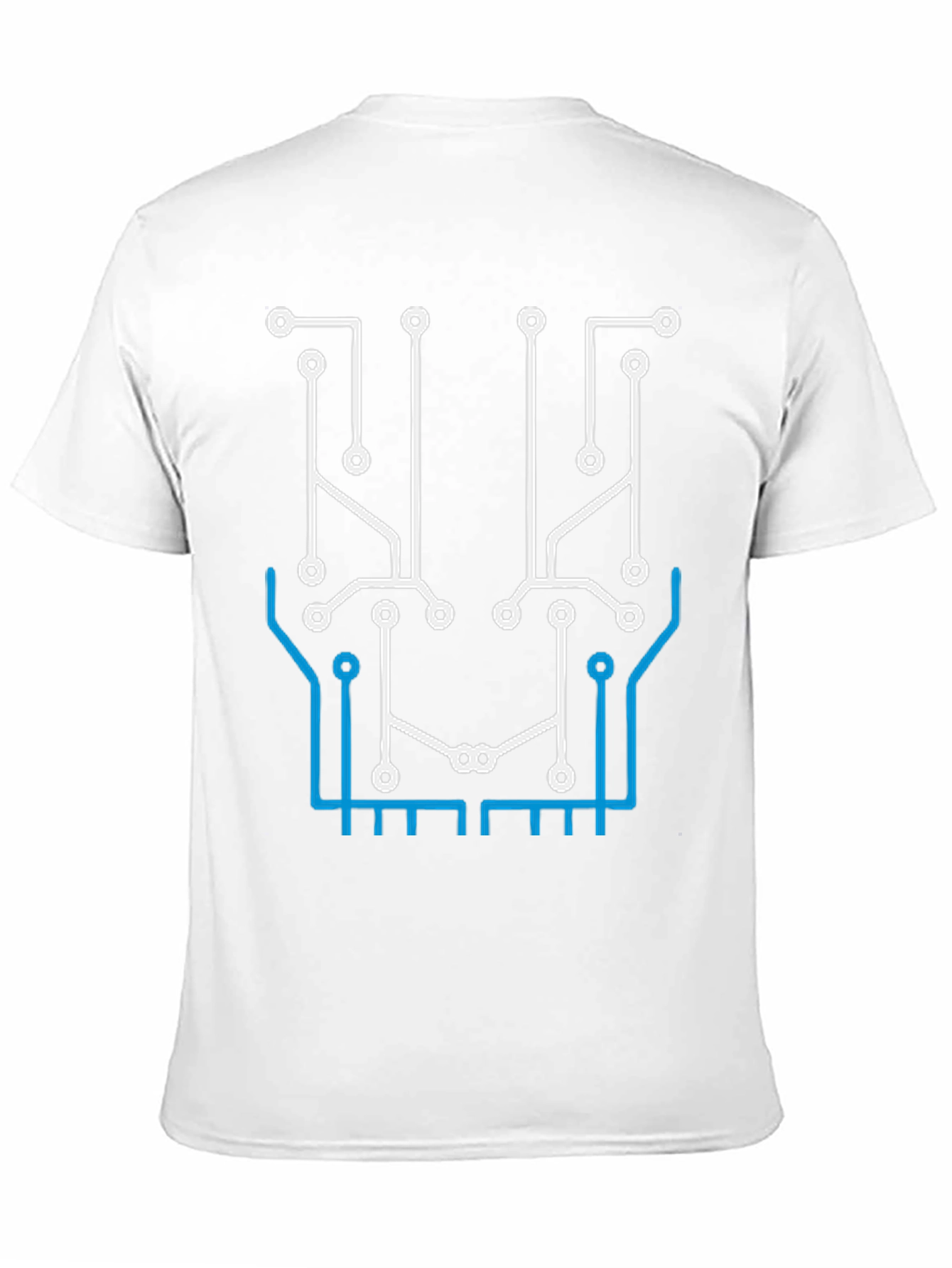 Circuit Board Graphic T-Shirt