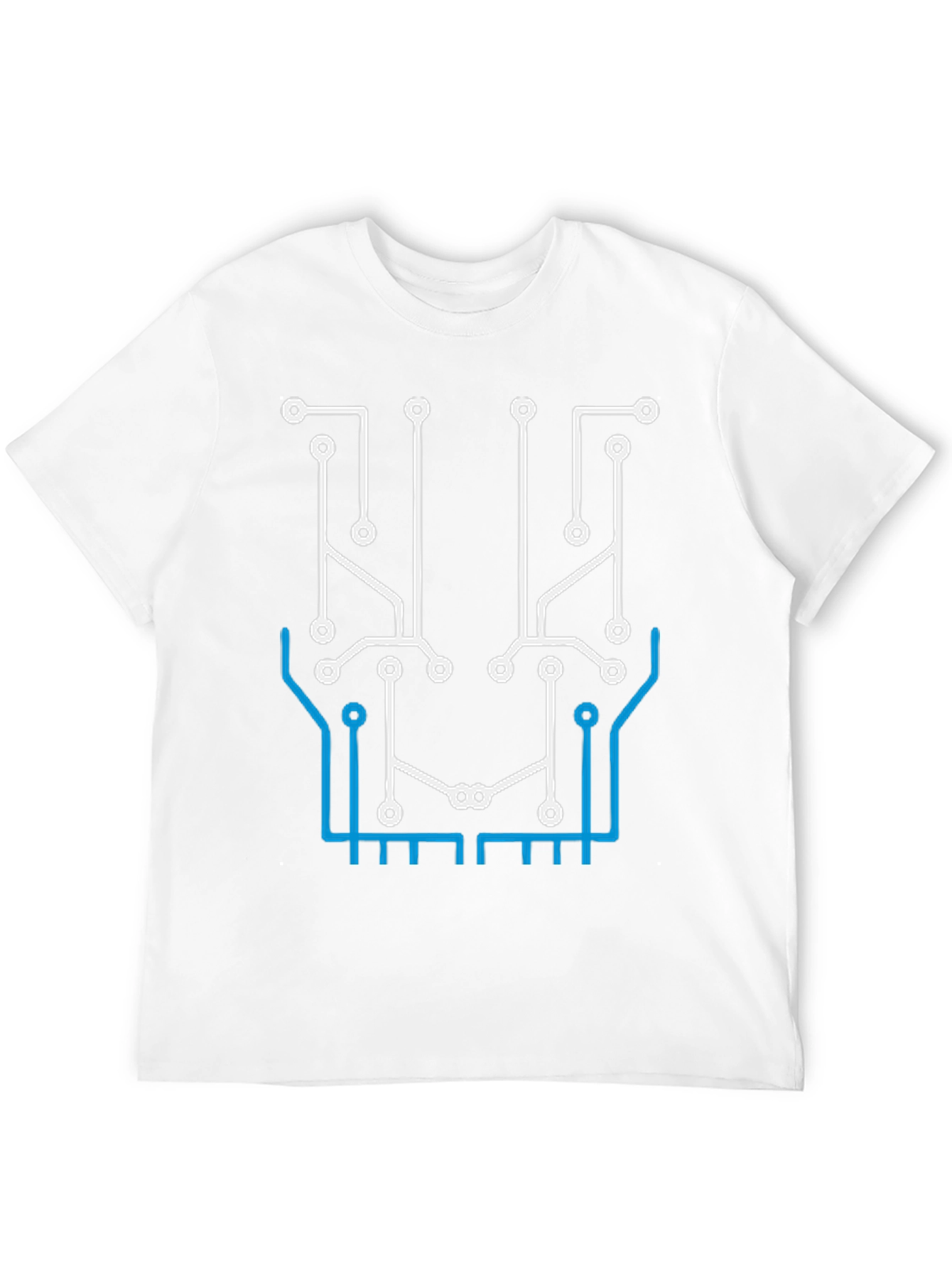 Circuit Board Graphic T-Shirt