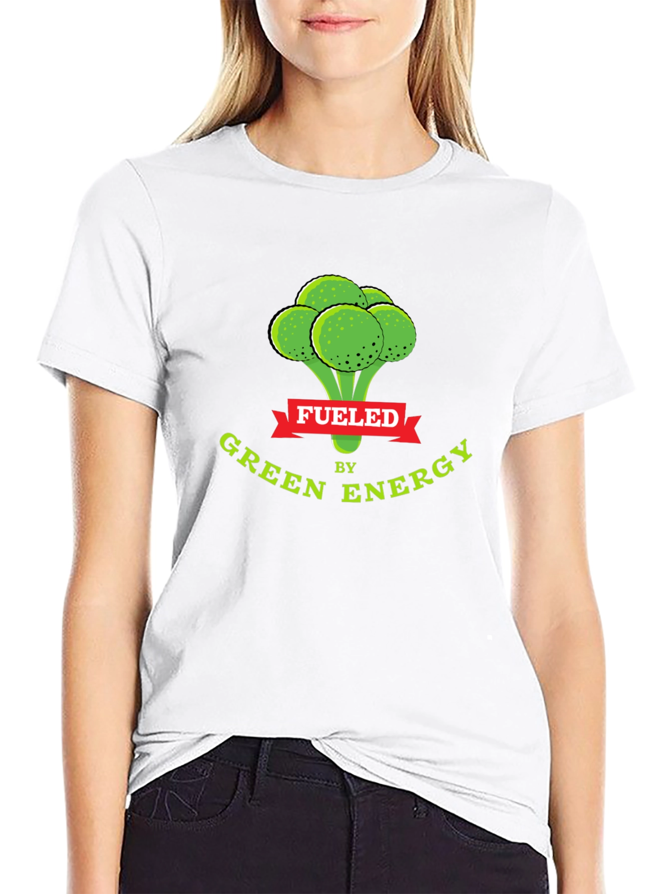 Fueled by Green Energy Black T-Shirt