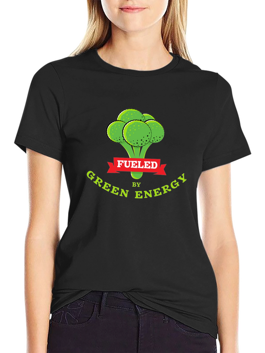 Fueled by Green Energy Black T-Shirt