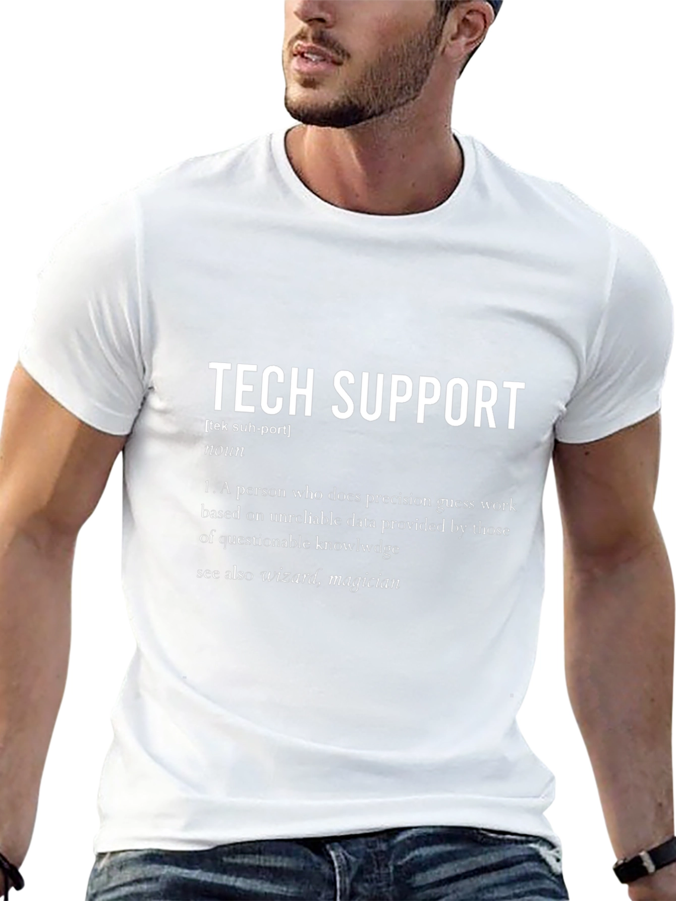 Tech Support Definition T-Shirt - Funny IT Gift