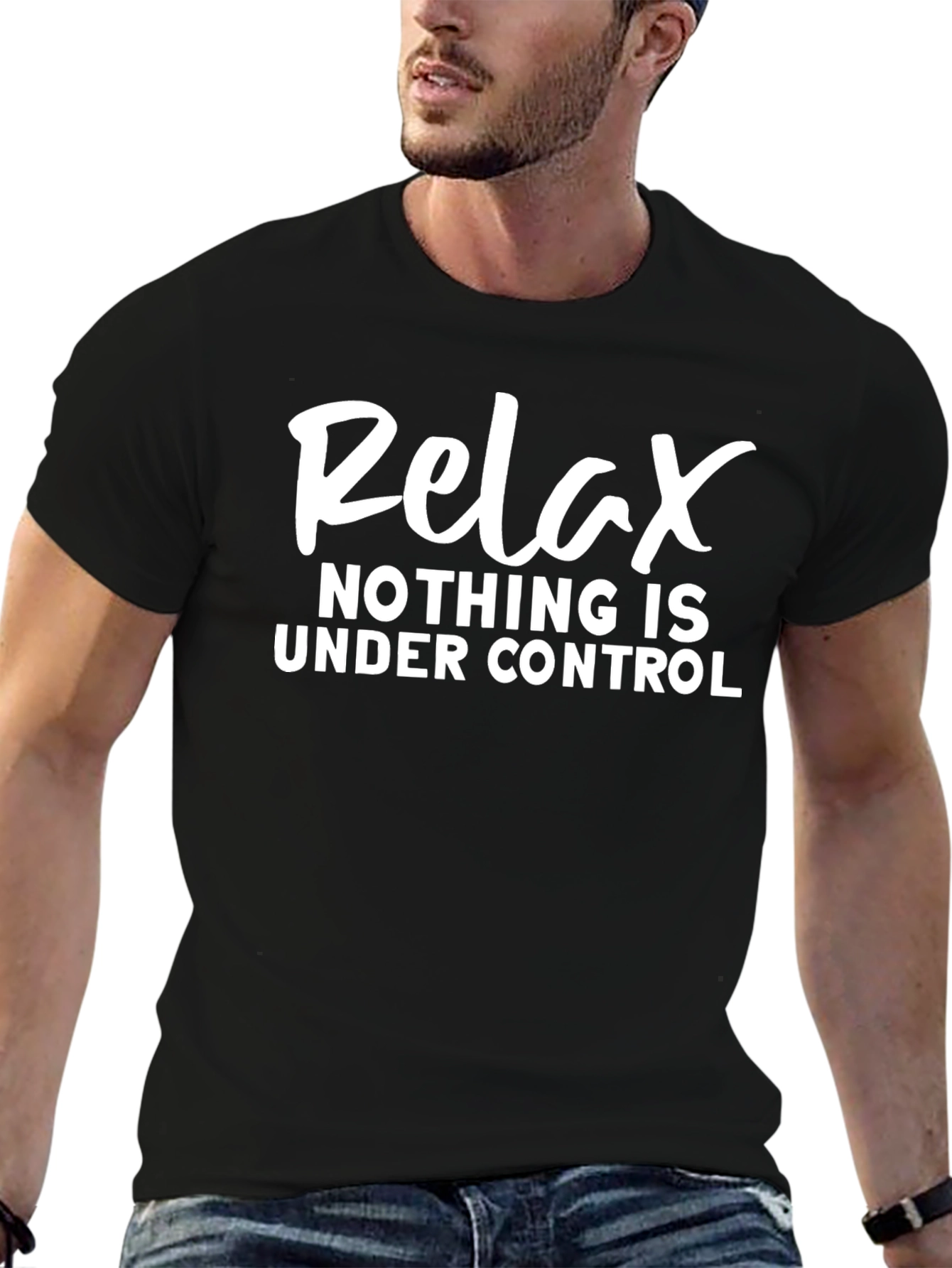 Relax Nothing Is Under Control Graphic Tee
