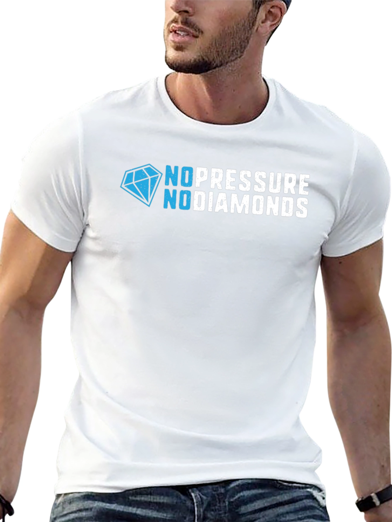 No Pressure No Diamonds Graphic Tee
