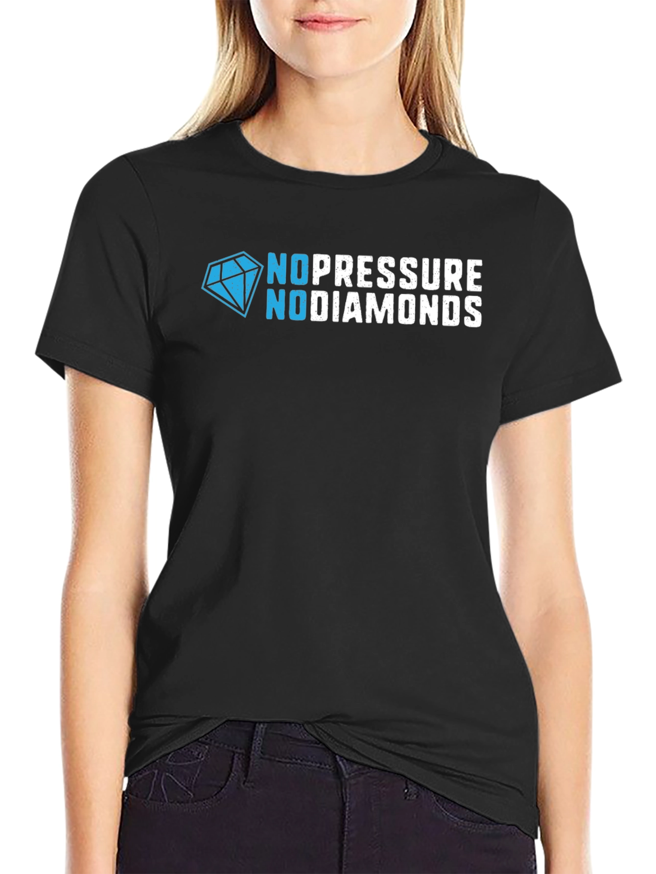 No Pressure No Diamonds Graphic Tee