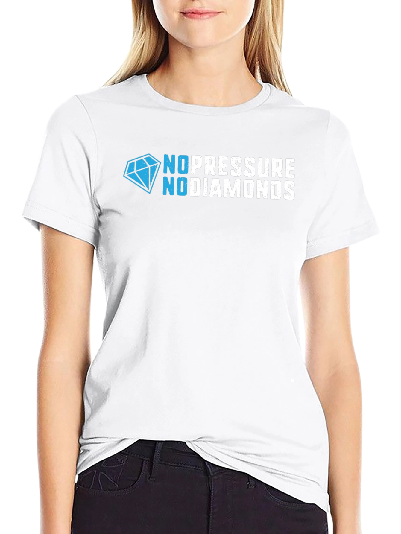 No Pressure No Diamonds Graphic Tee