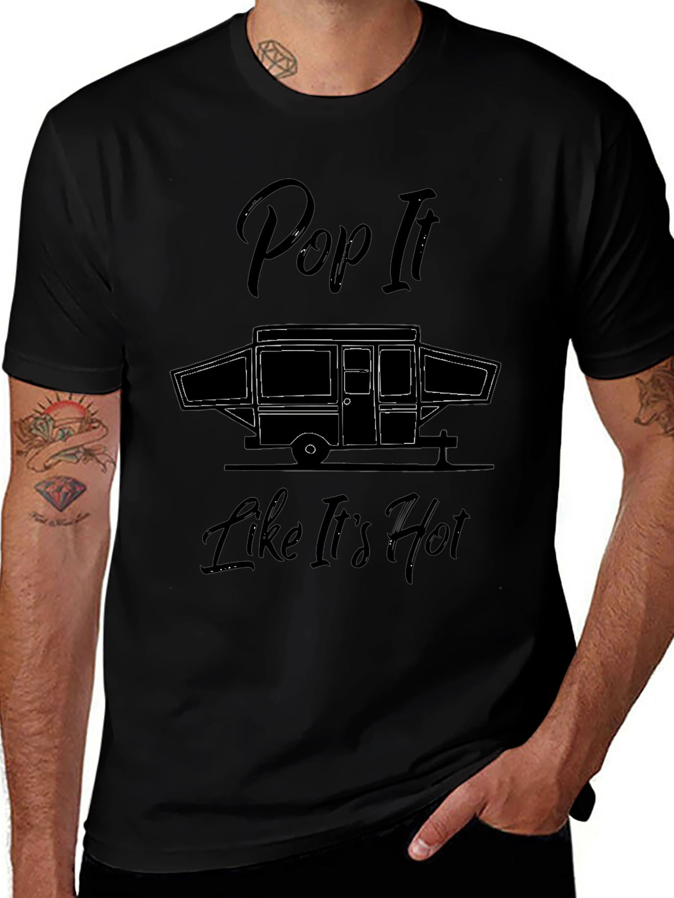 Pop It Like Its Hot Camper T-Shirt