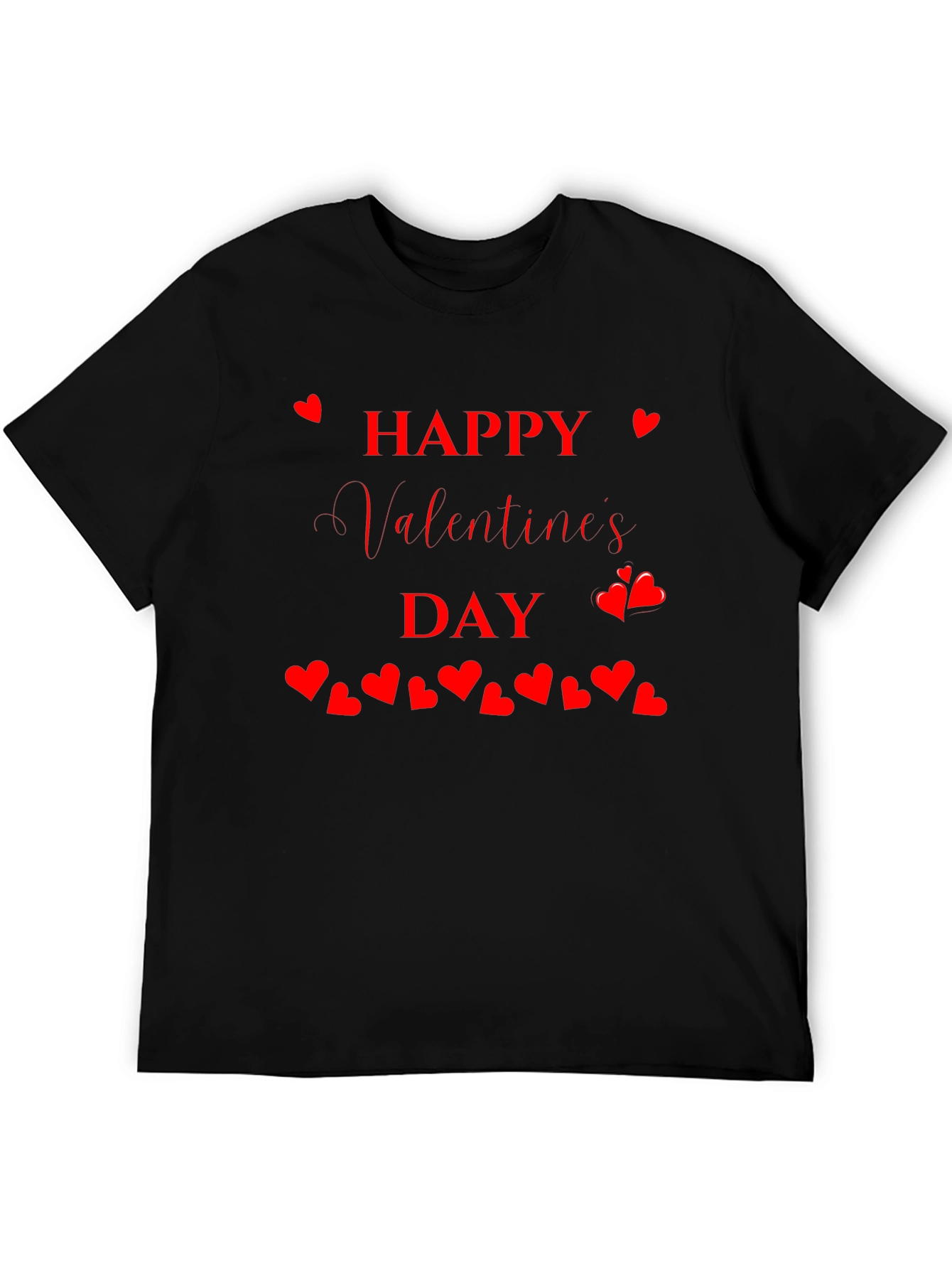 Happy Valentines Day T-Shirt - Heart Design