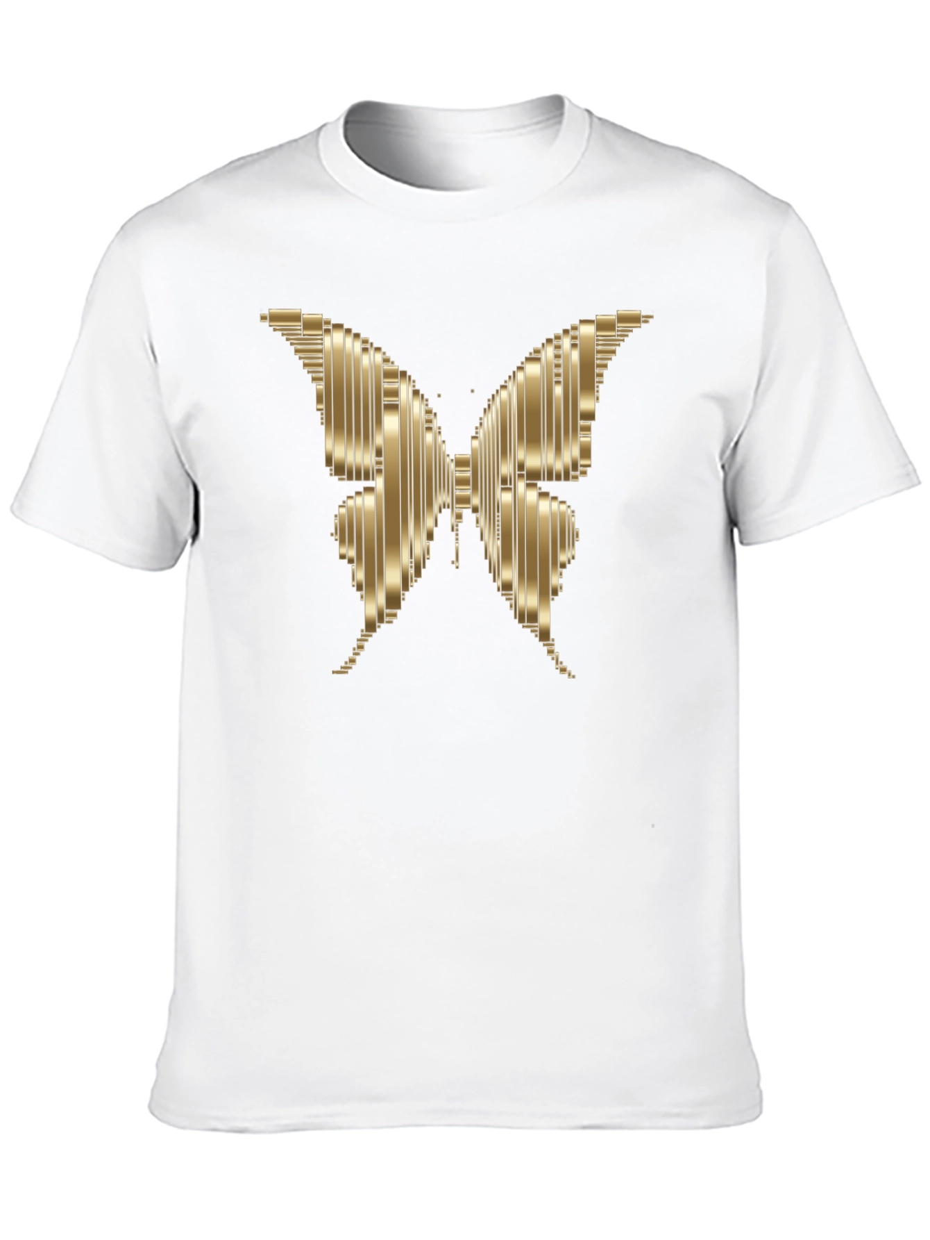 Metallic Butterfly Graphic Tee