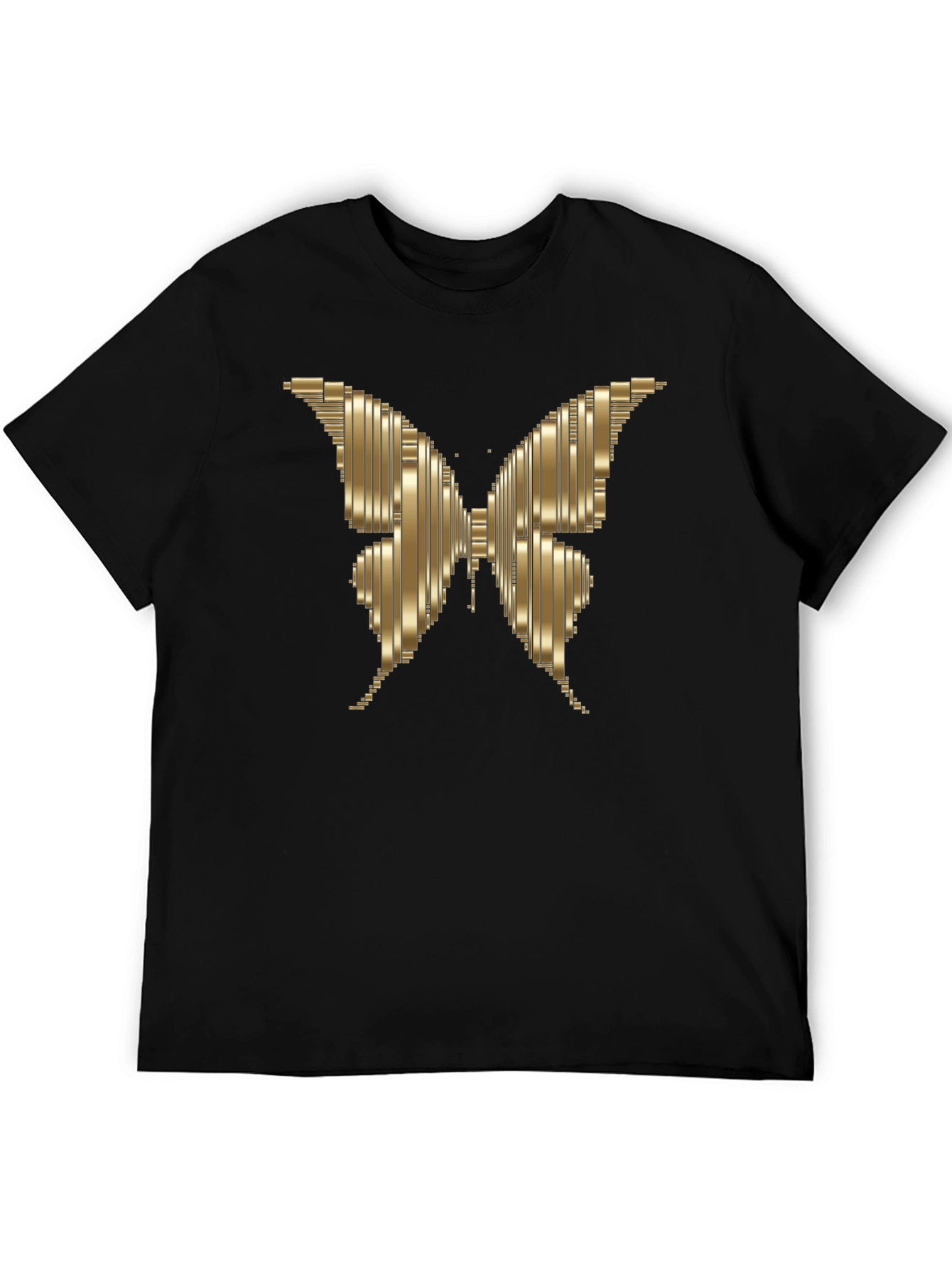 Metallic Butterfly Graphic Tee