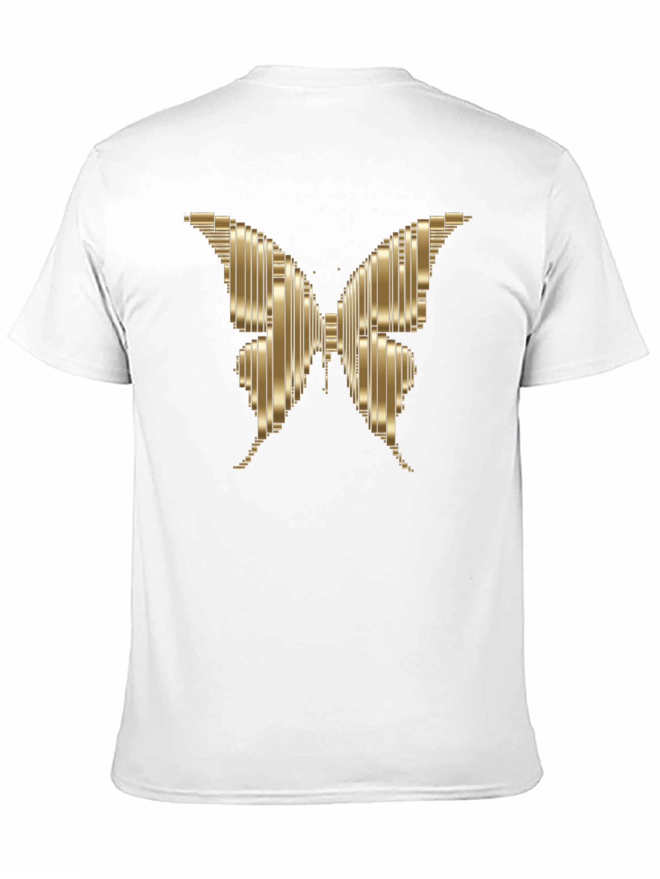 Metallic Butterfly Graphic Tee