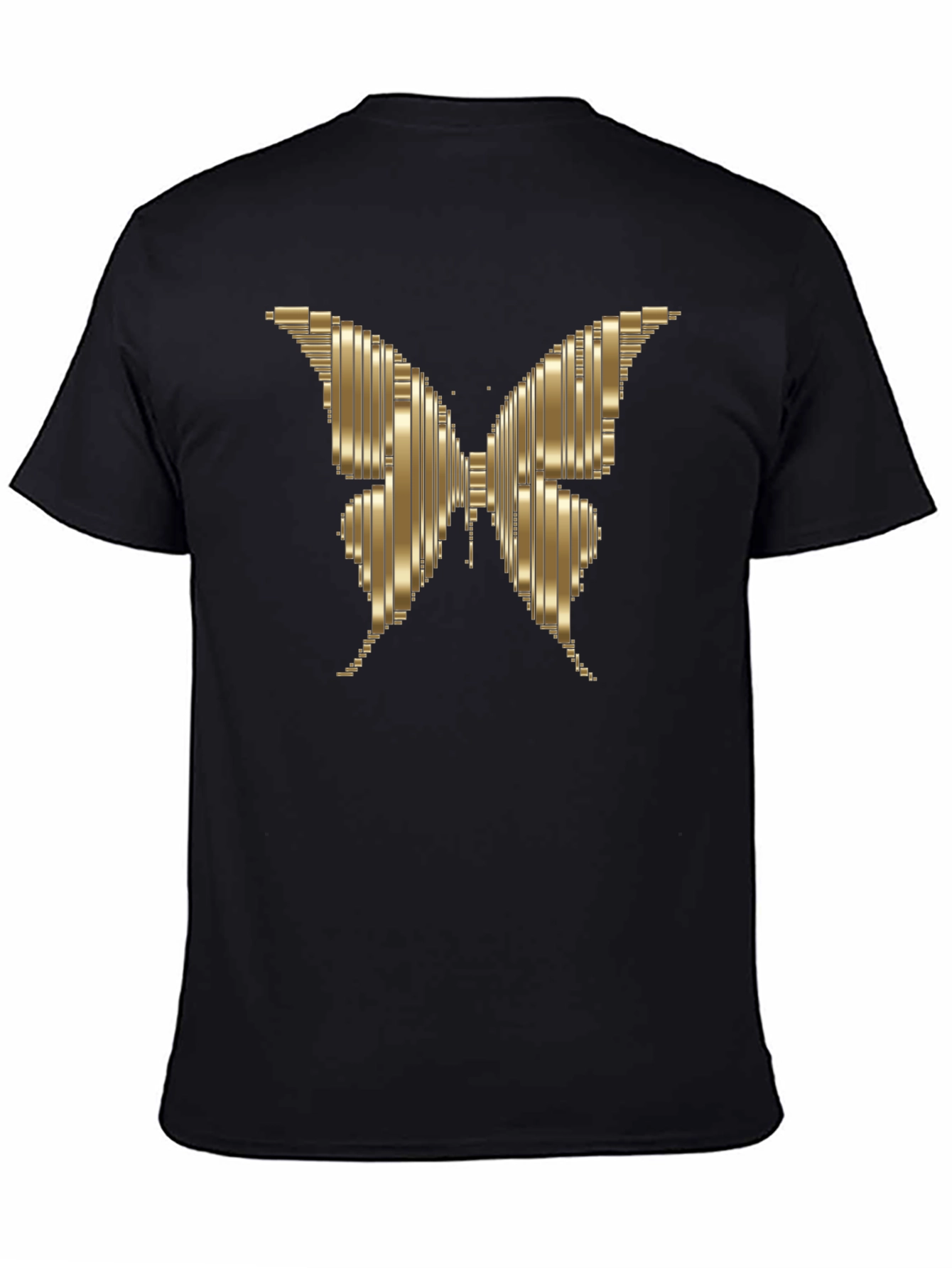 Metallic Butterfly Graphic Tee