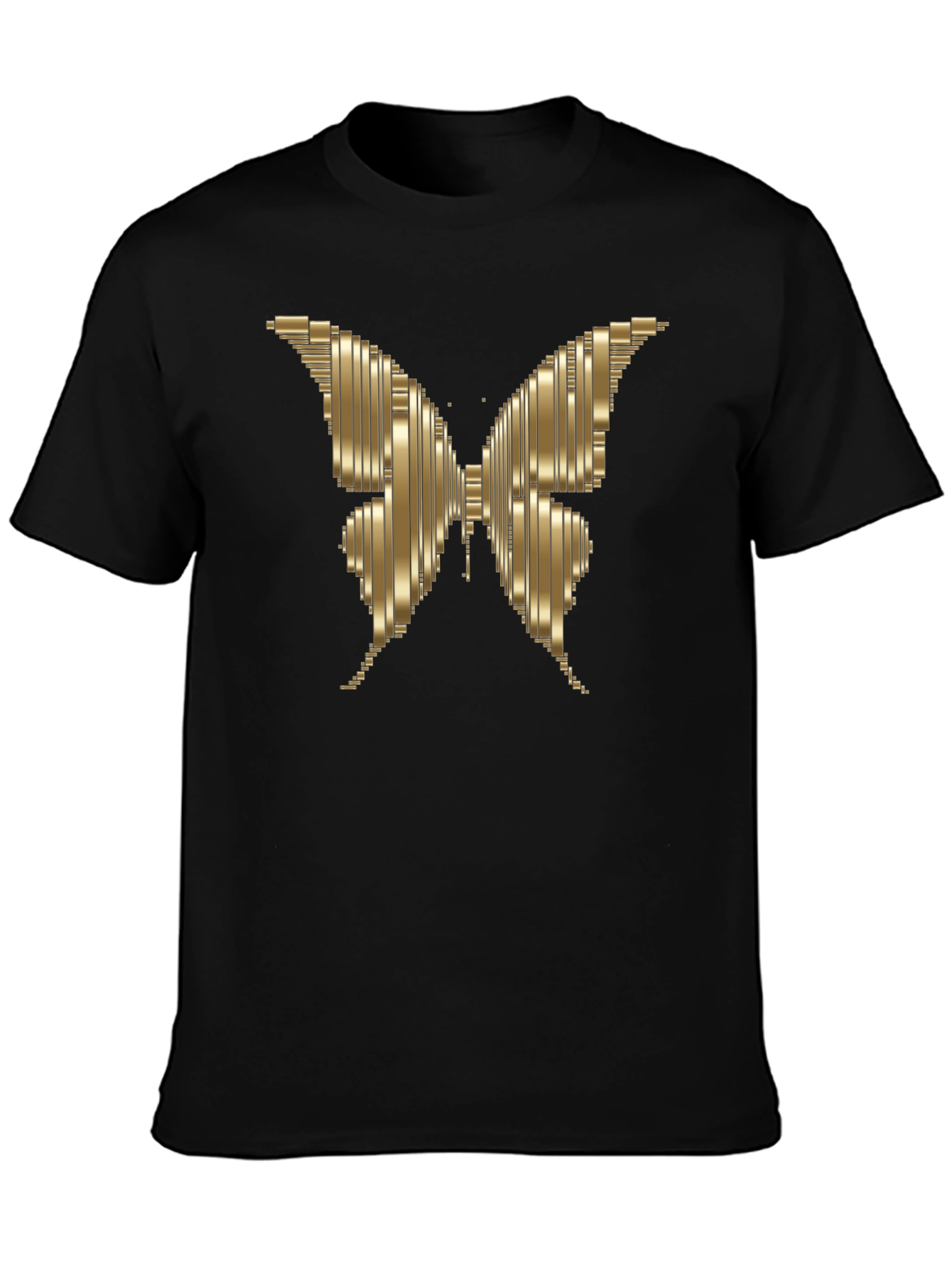 Metallic Butterfly Graphic Tee