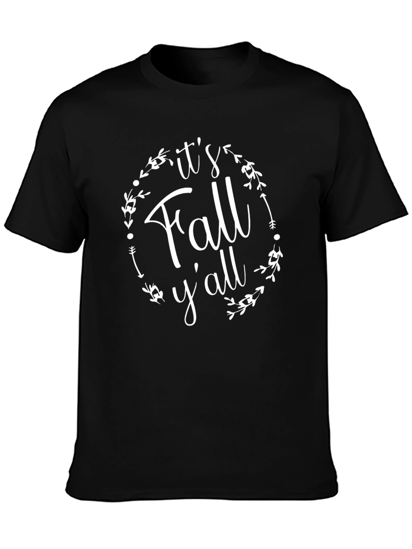 Its Fall Yall Tee - Autumn Harvest T-Shirt