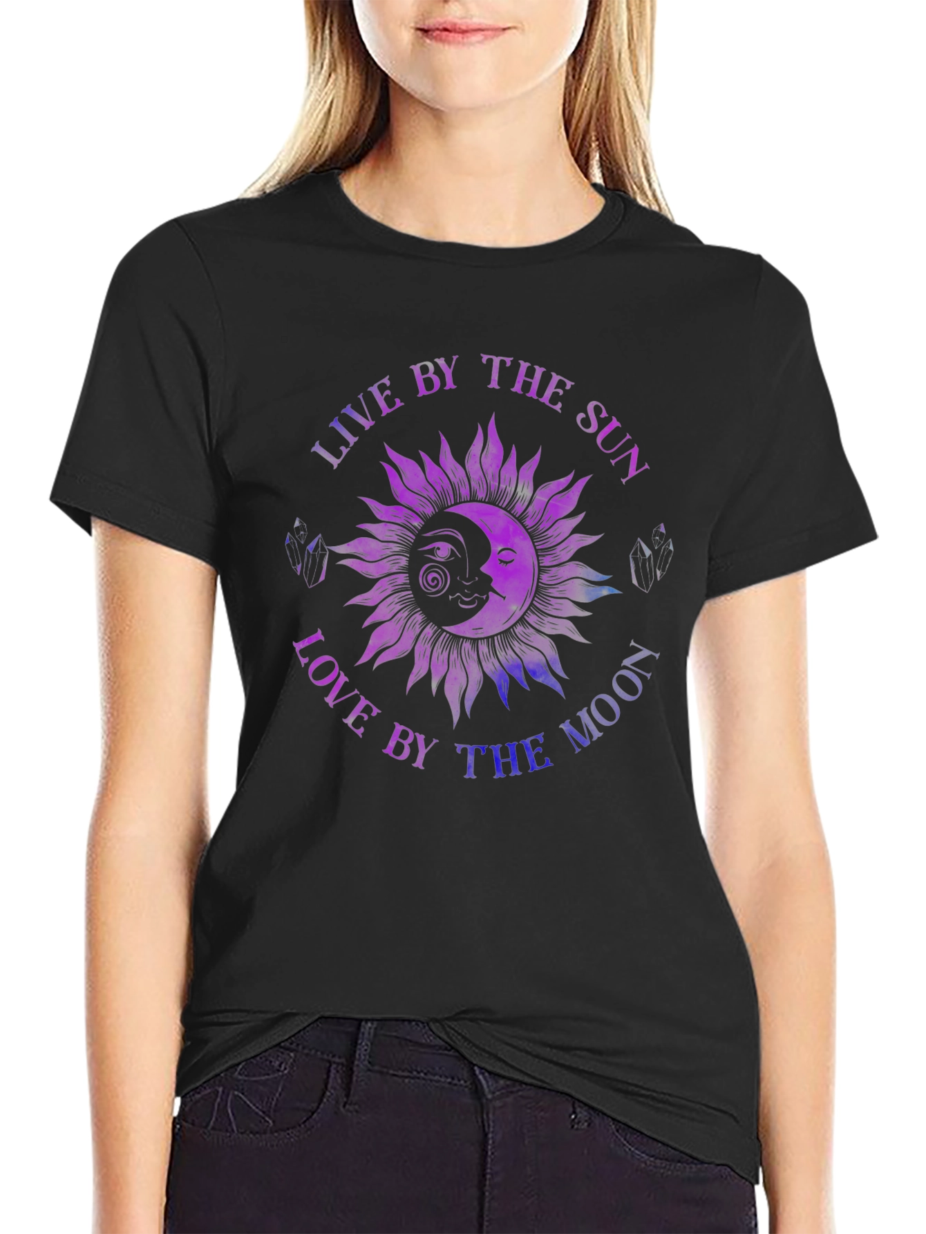 Live by The Sun Love by The Moon T-Shirt