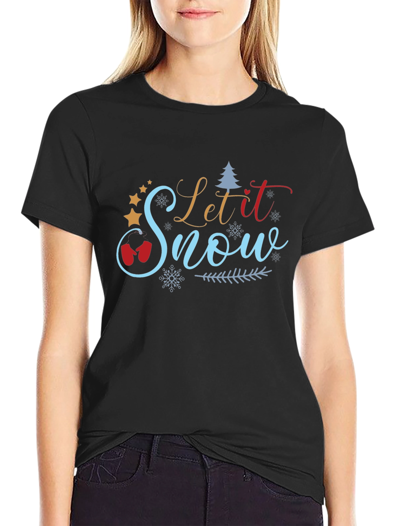 Let It Snow Graphic T-Shirt