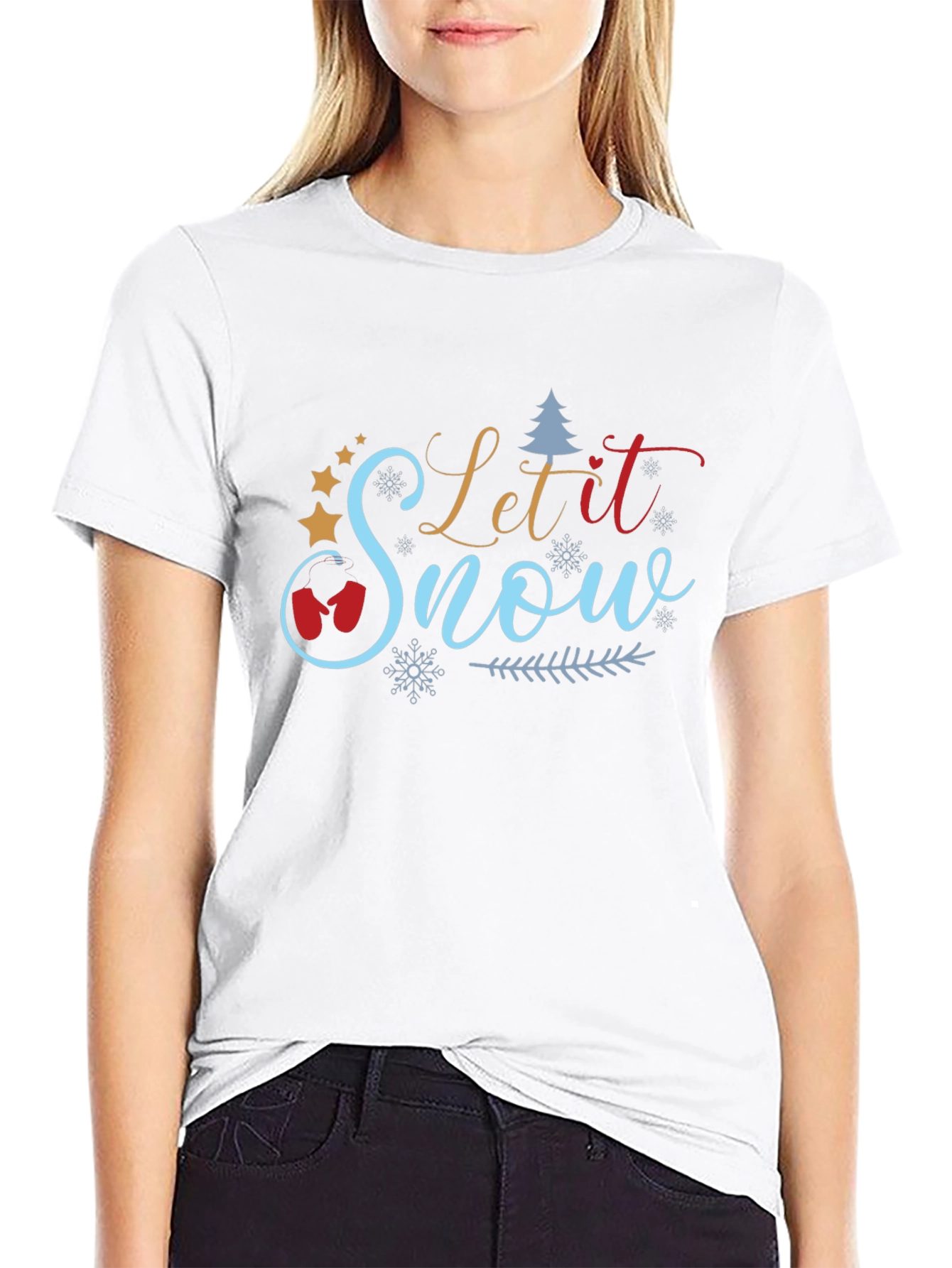 Let It Snow Graphic T-Shirt