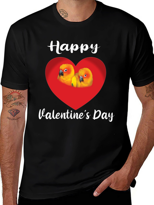 Happy Valentines Day Birds T-Shirt