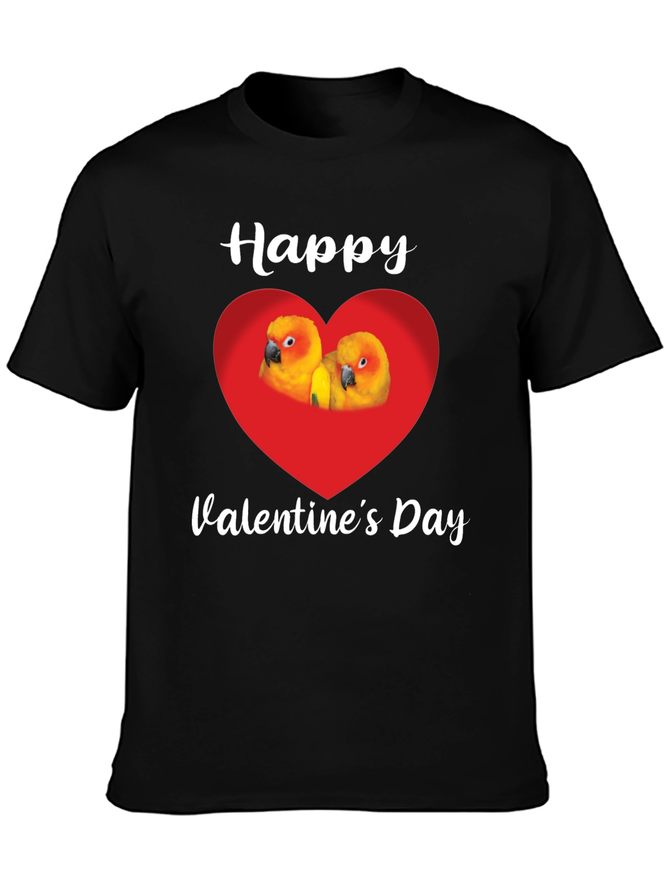 Happy Valentines Day Birds T-Shirt