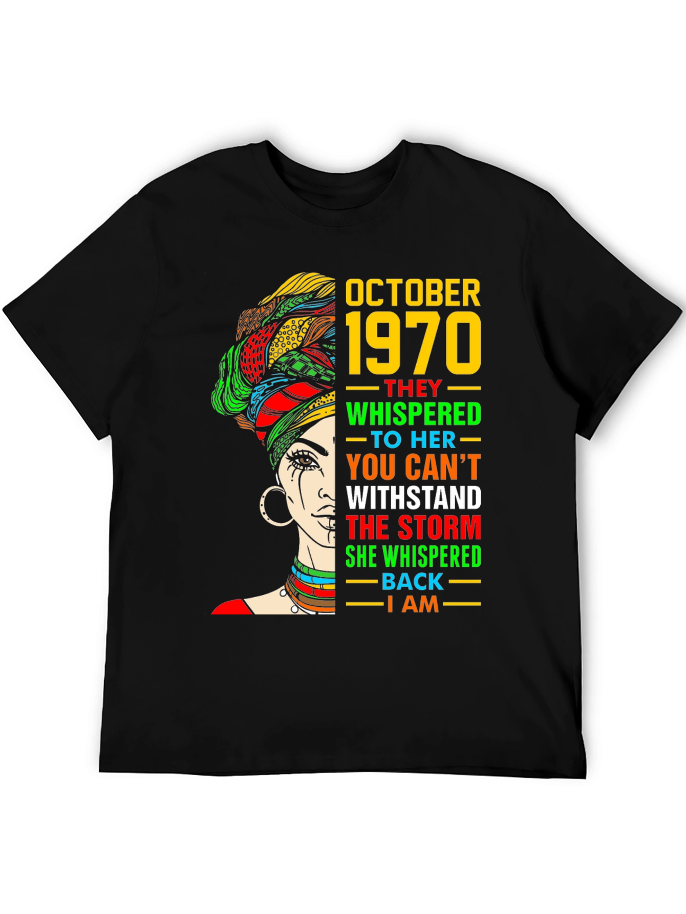 October 1970 Womans Strength T-Shirt