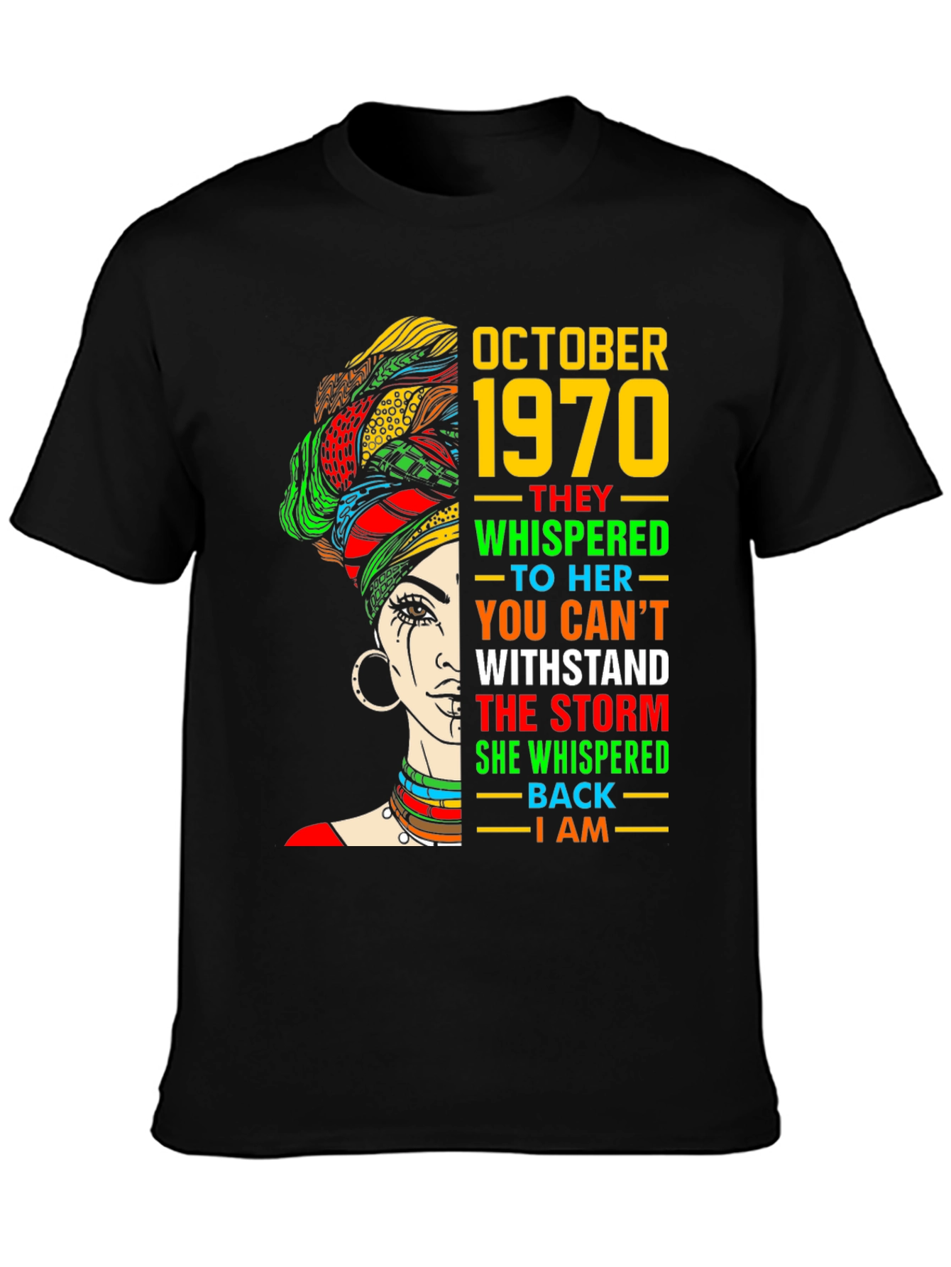 October 1970 Womans Strength T-Shirt