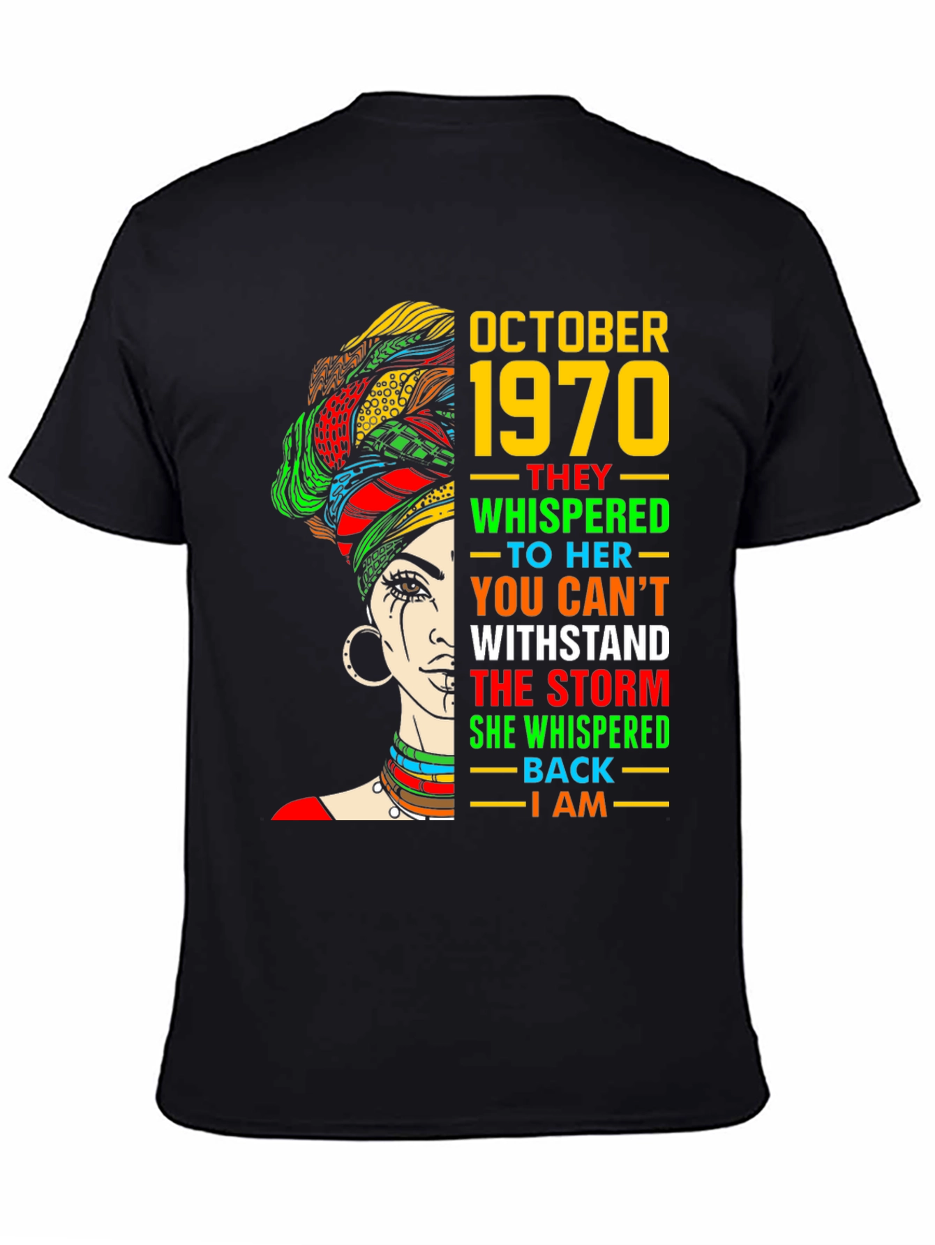 October 1970 Womans Strength T-Shirt
