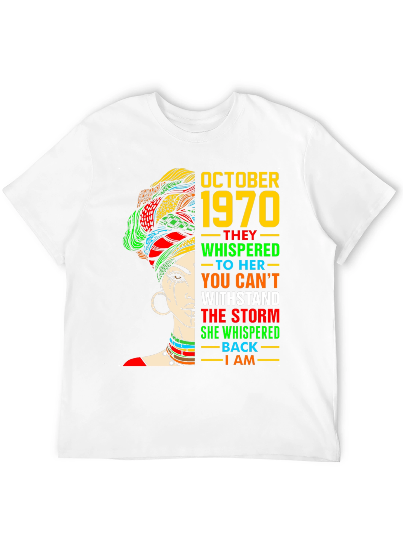 October 1970 Womans Strength T-Shirt