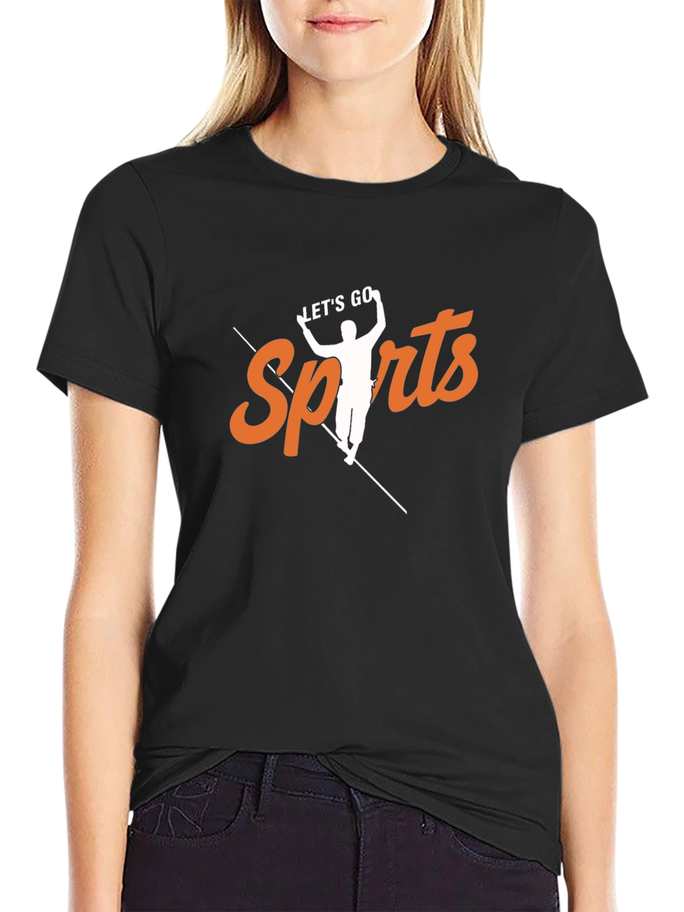 Lets Go Sports Graphic T-Shirt