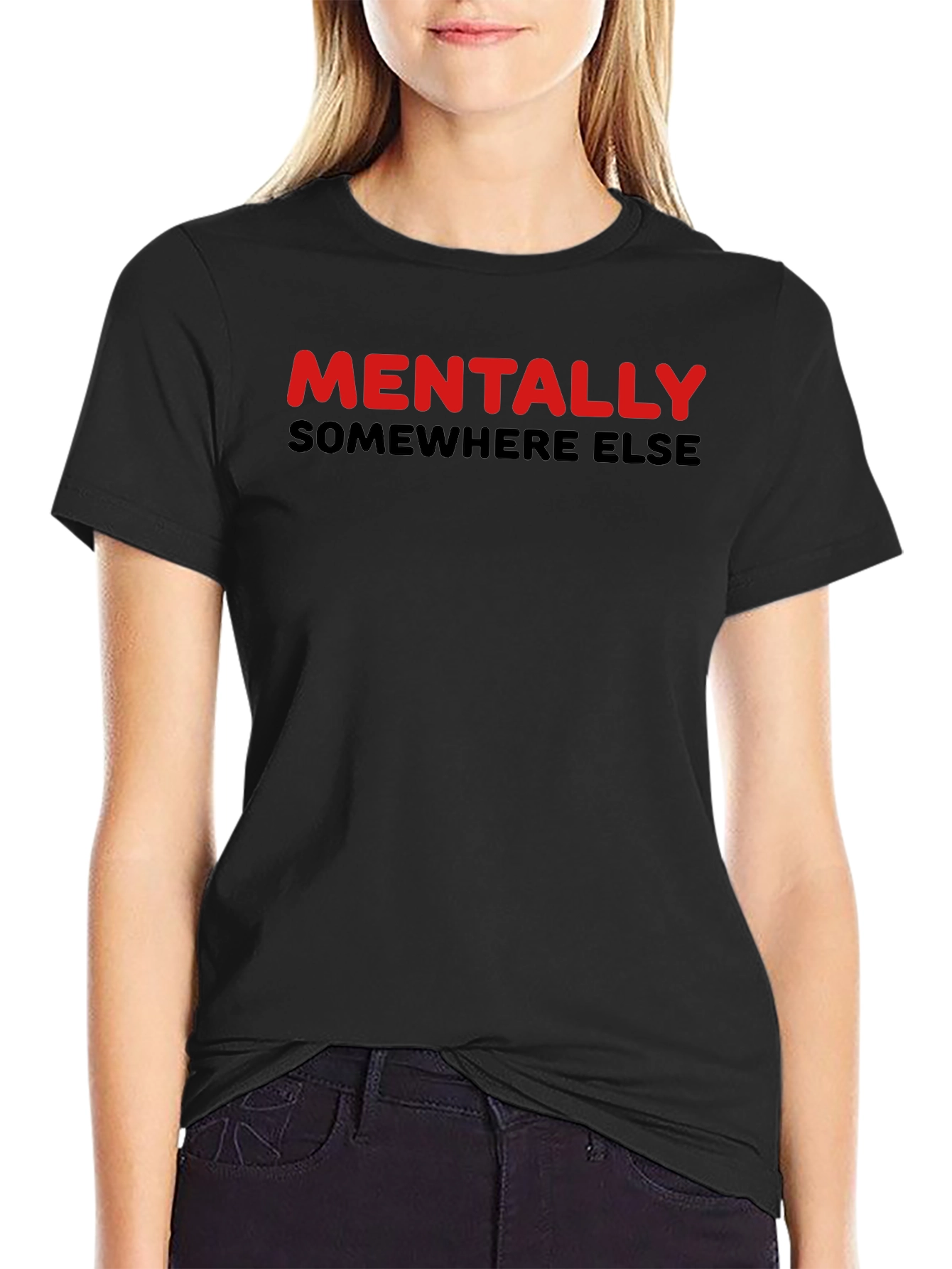 Mentally Somewhere Else Graphic Tee