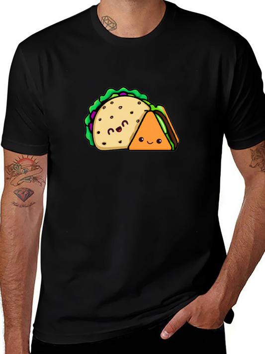 Taco & Sandwich T-Shirt - Cute Foodie Tee