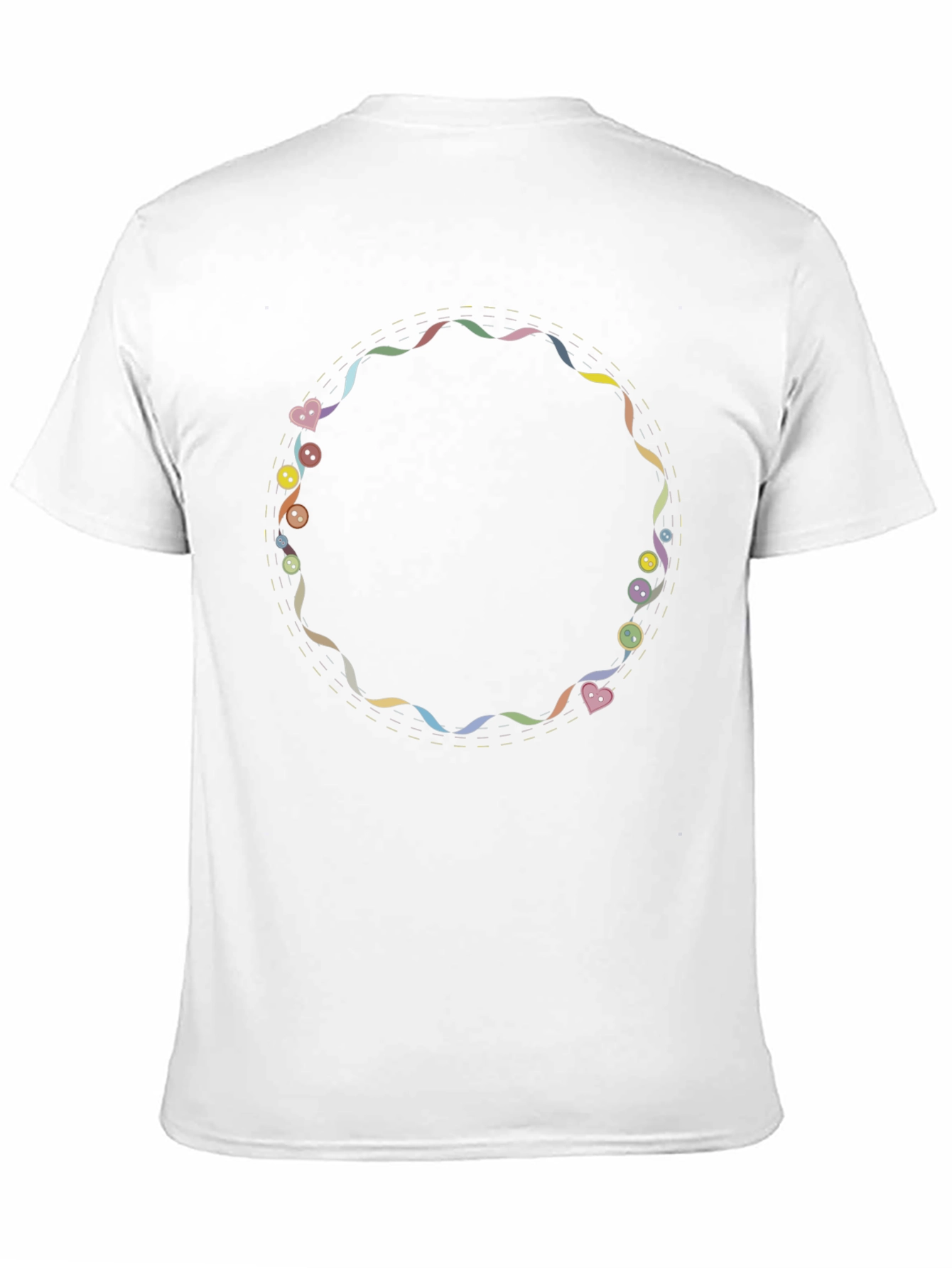 Novelty Graphic Print Black T-Shirt