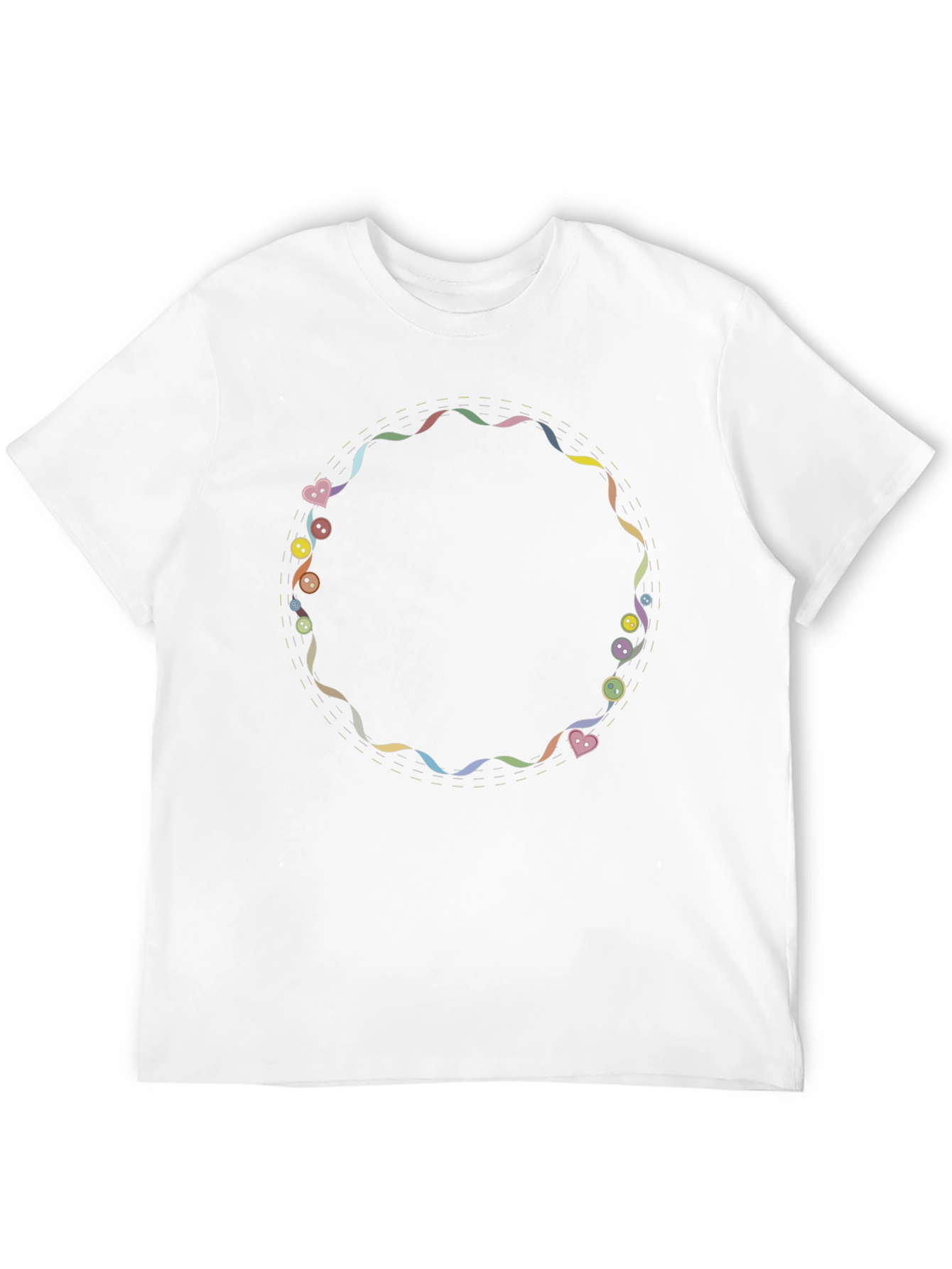 Novelty Graphic Print Black T-Shirt
