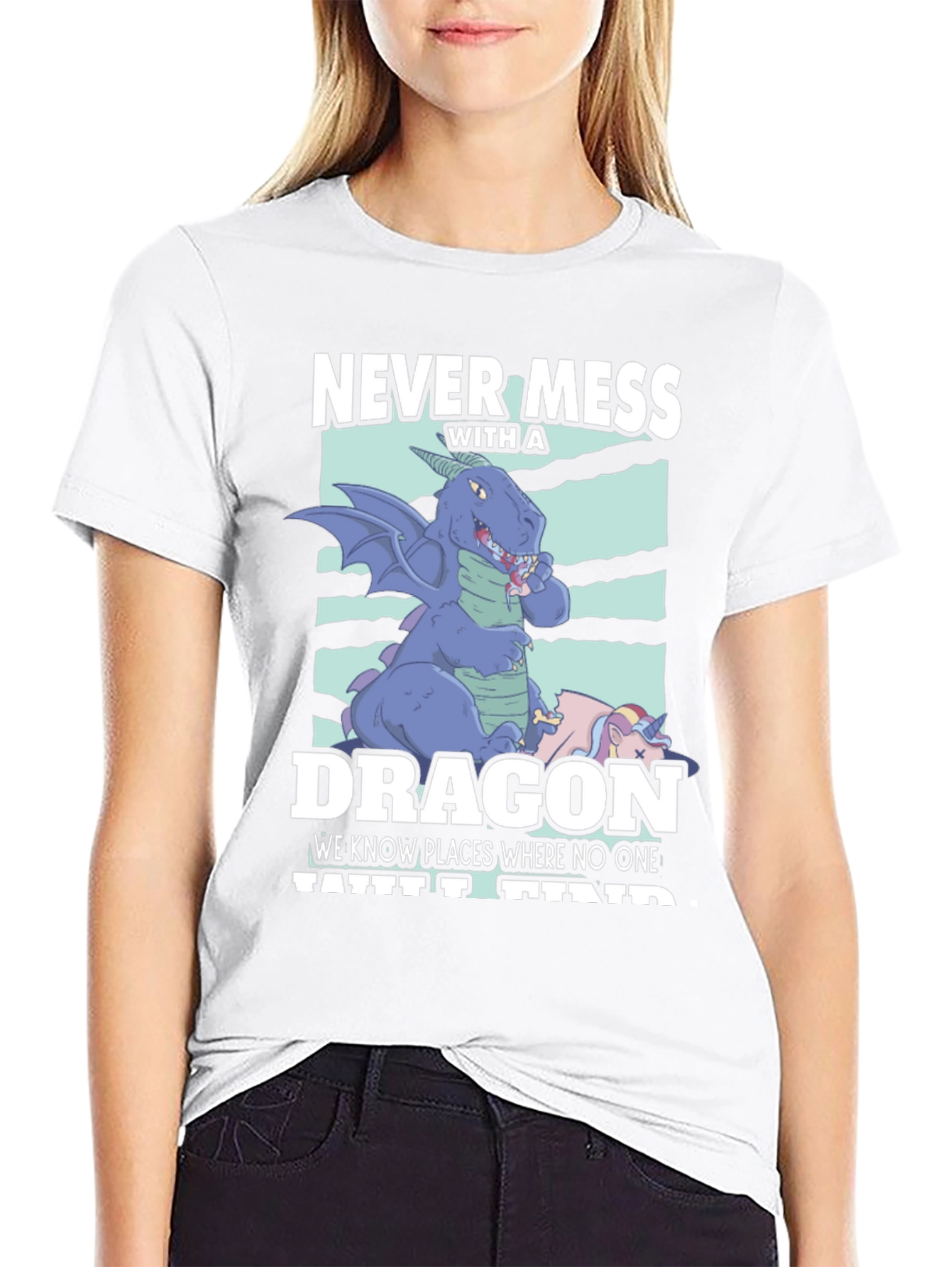 Never Mess with a Dragon T-Shirt
