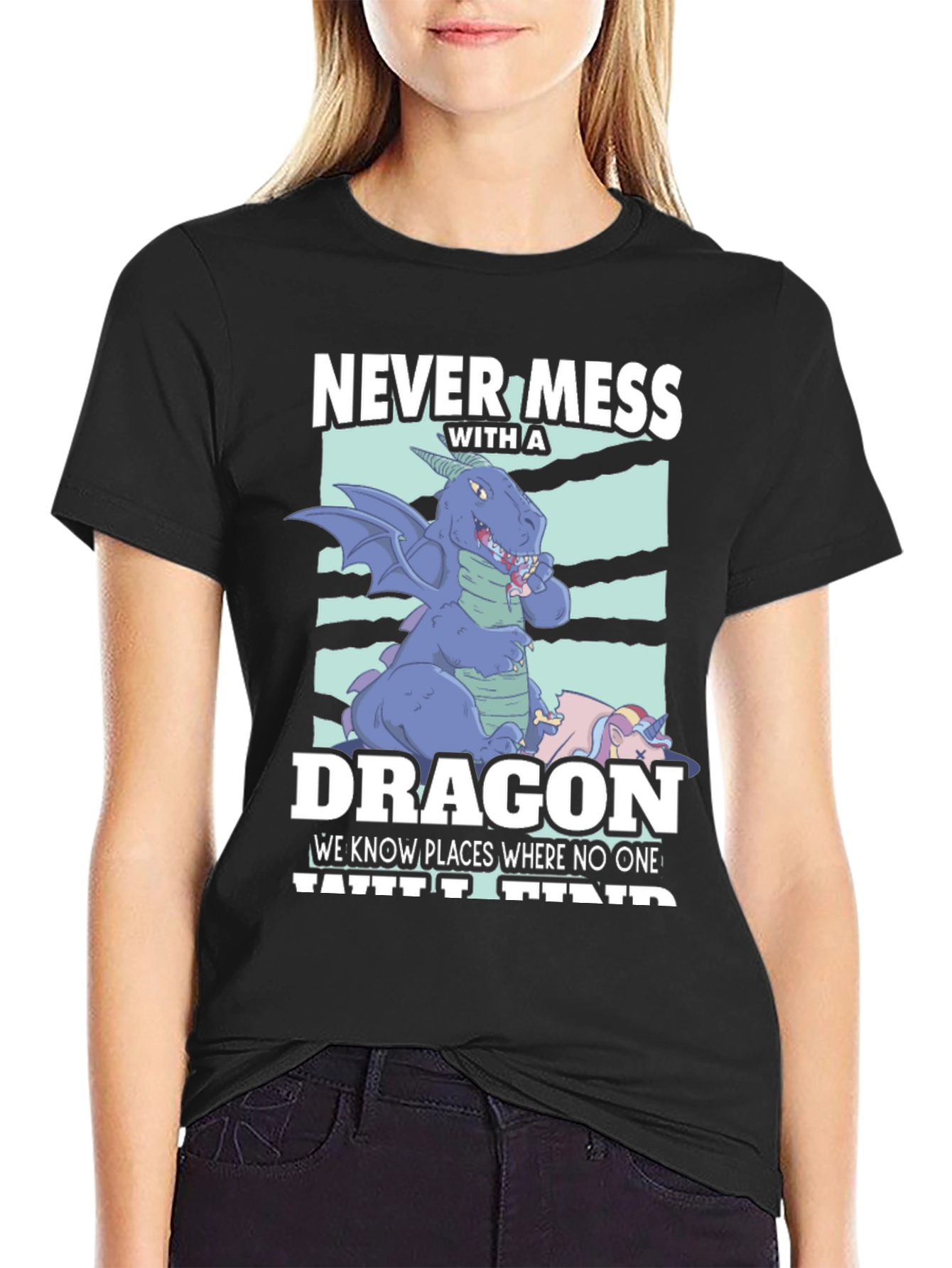 Never Mess with a Dragon T-Shirt
