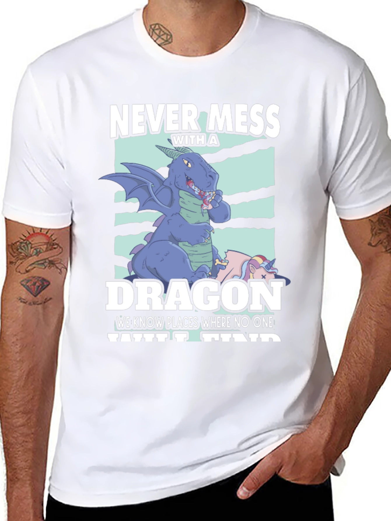 Never Mess with a Dragon T-Shirt