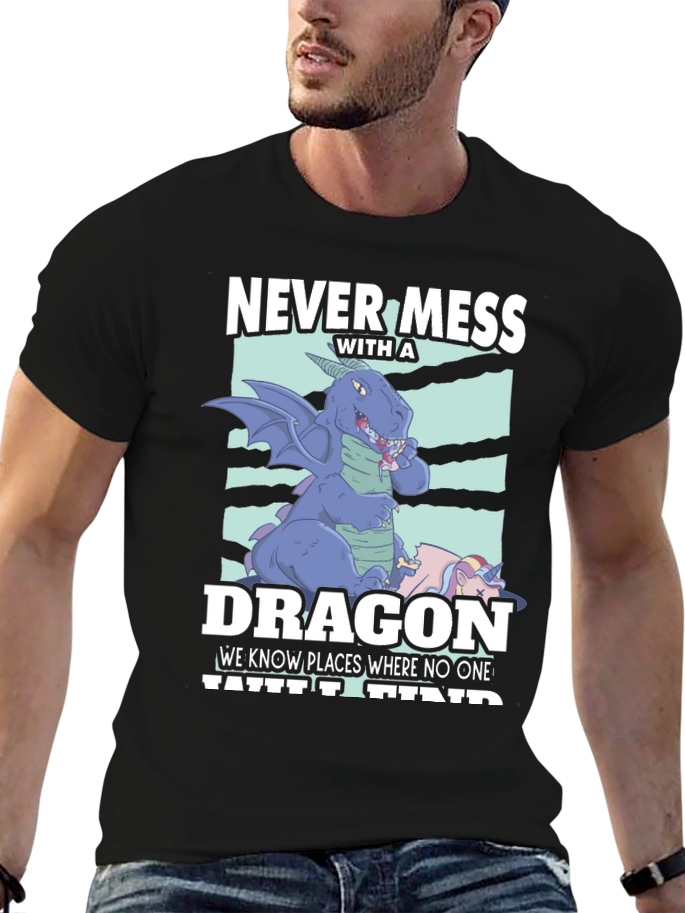 Never Mess with a Dragon T-Shirt