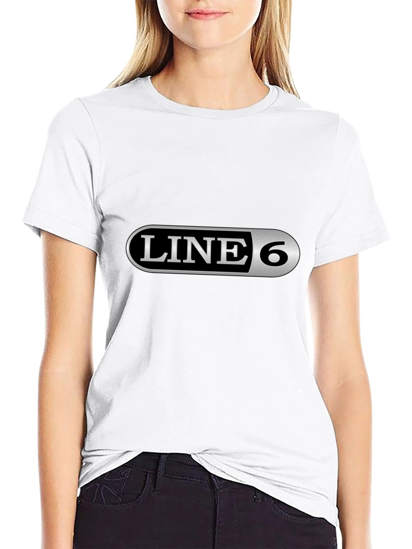 Line 6 Black T-Shirt - Musician Apparel