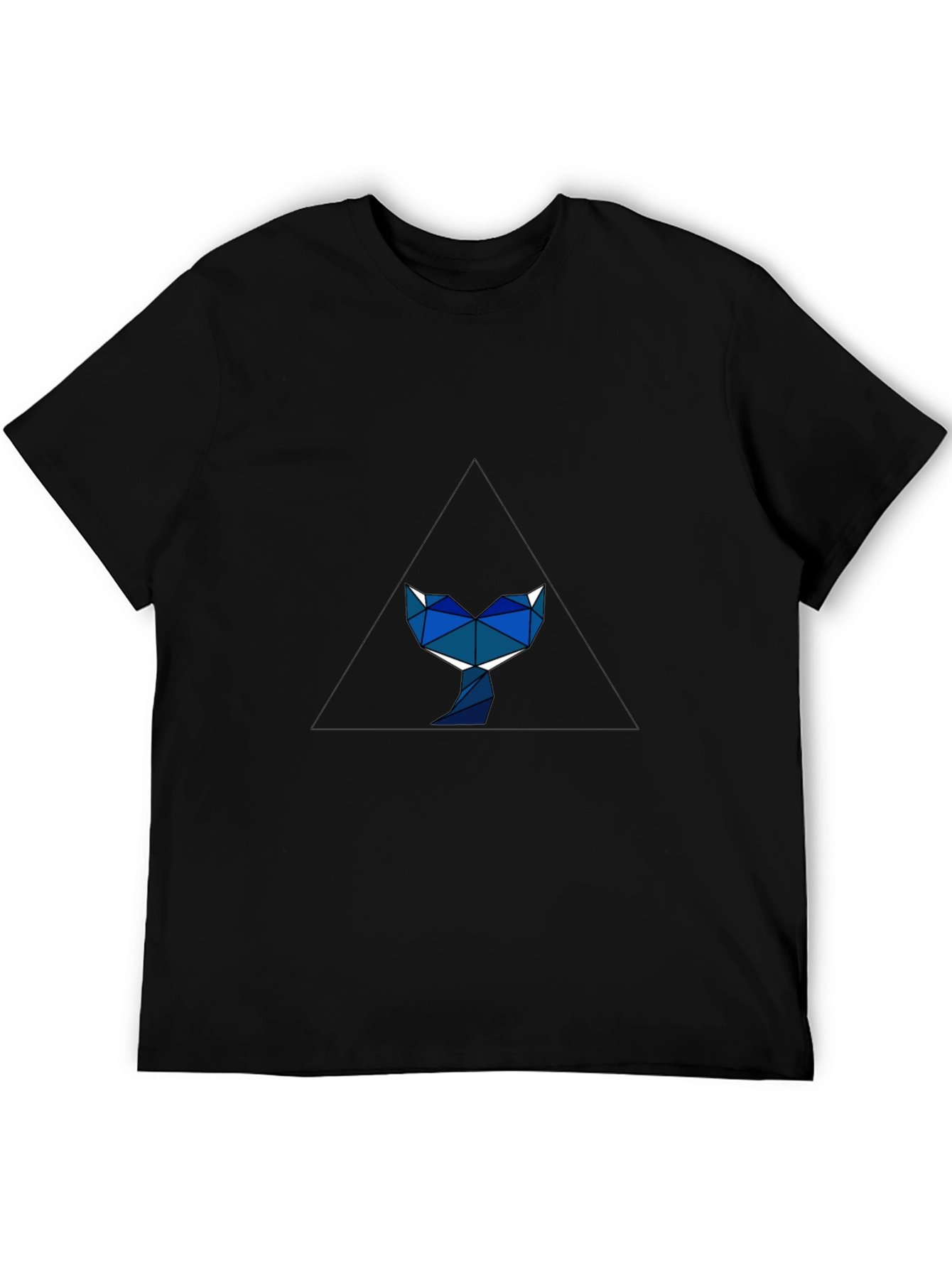 Geometric Fox Tee - Modern Minimalist Design