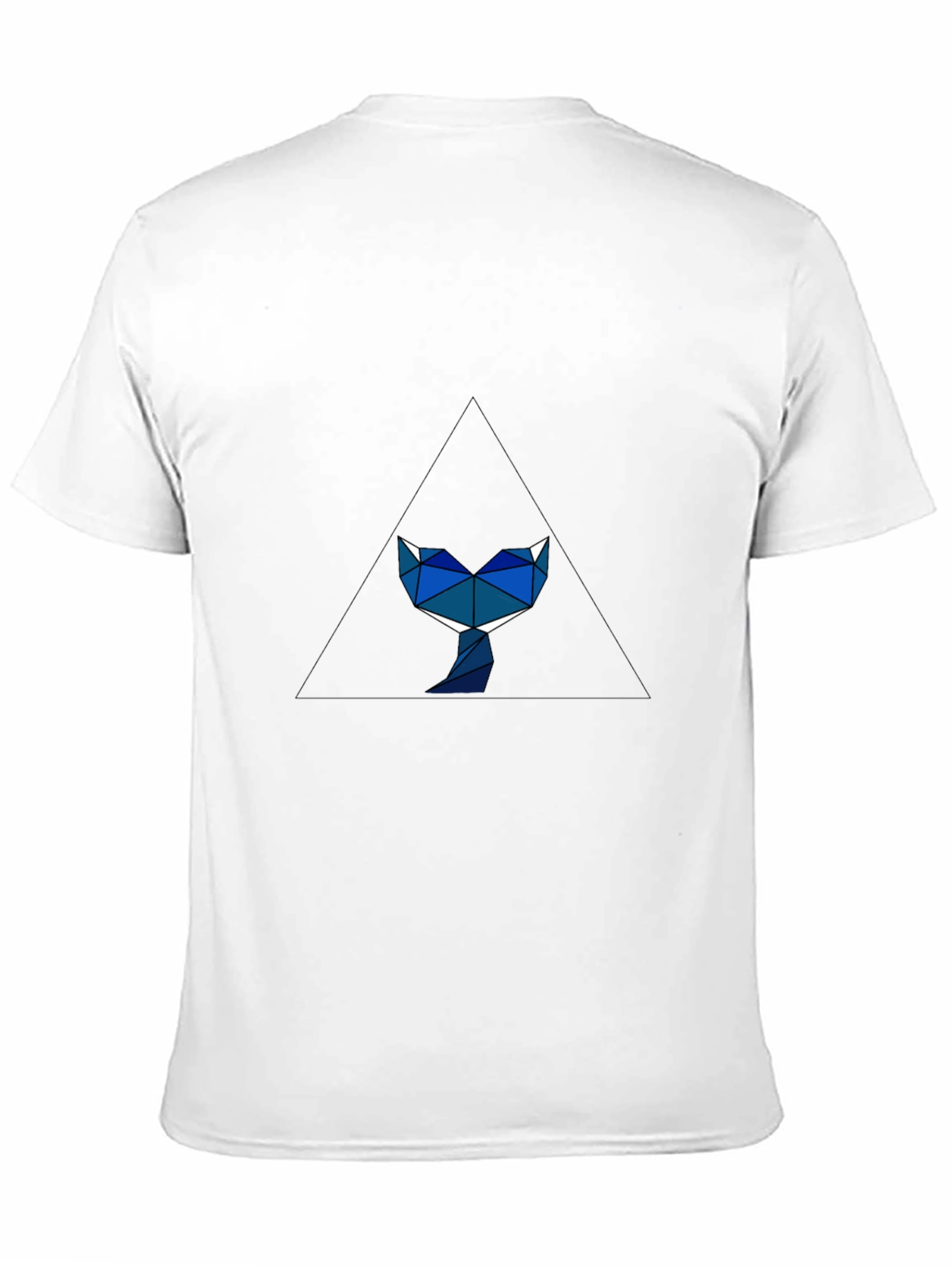 Geometric Fox Tee - Modern Minimalist Design