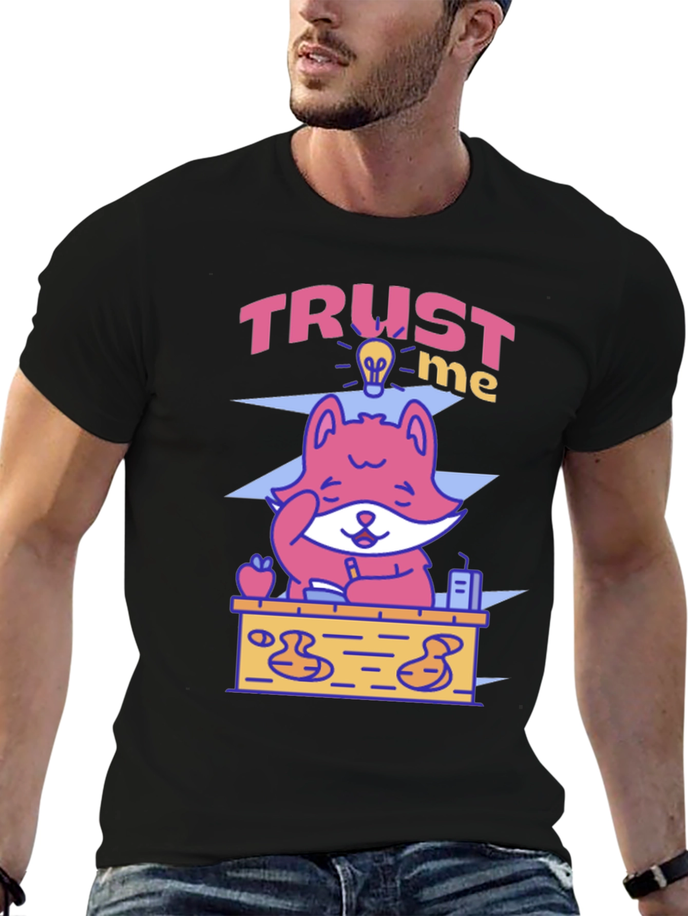 Trust Me Fox Graphic T-Shirt