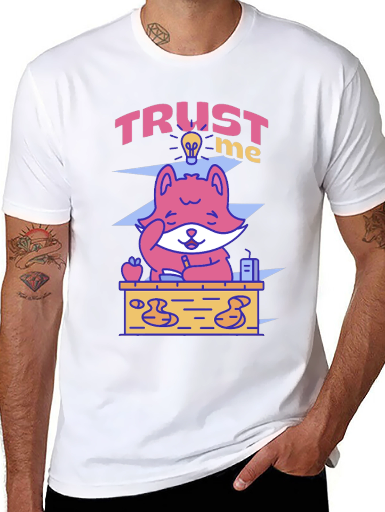 Trust Me Fox Graphic T-Shirt