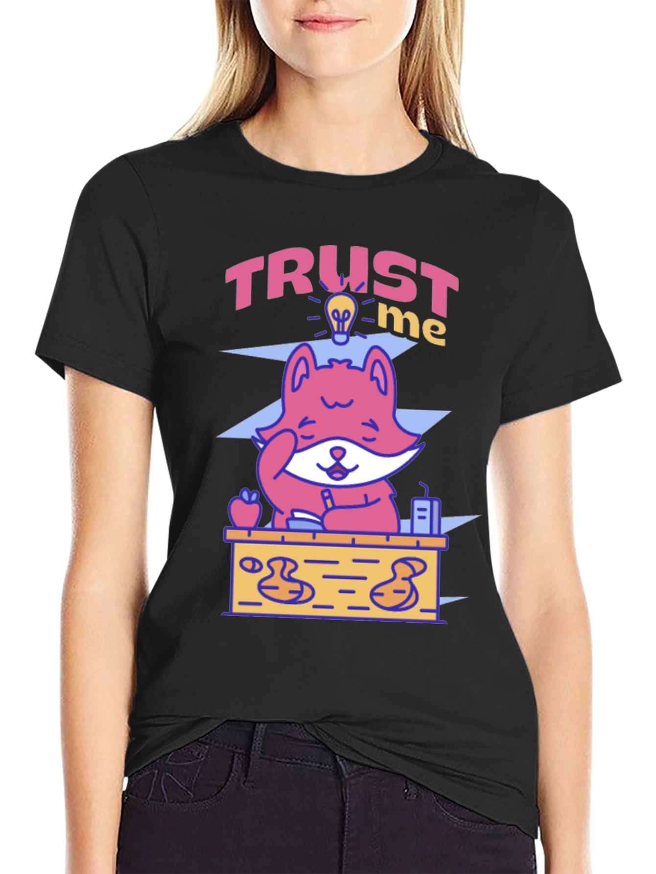 Trust Me Fox Graphic T-Shirt