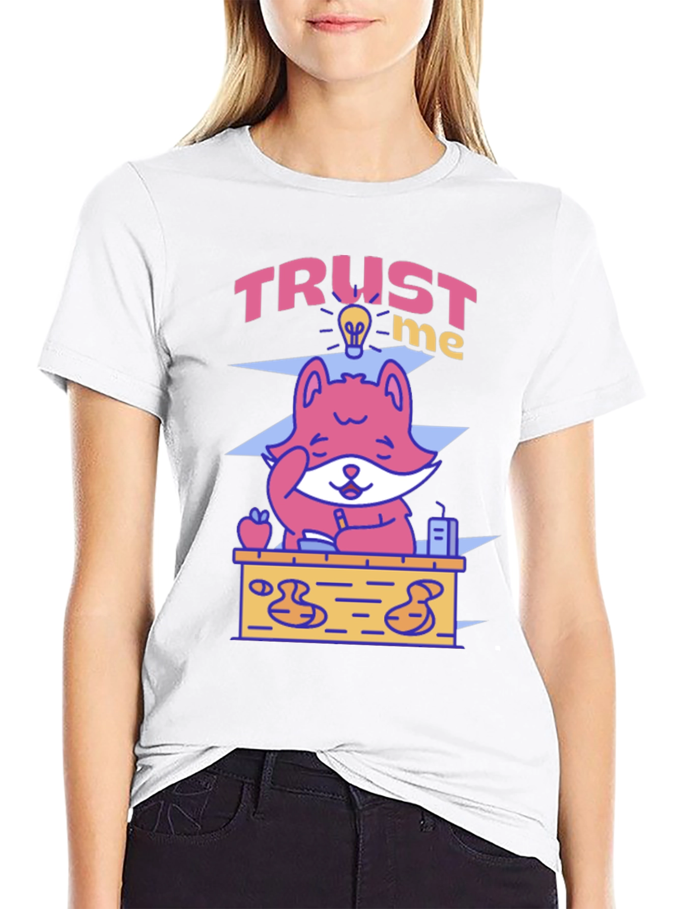 Trust Me Fox Graphic T-Shirt