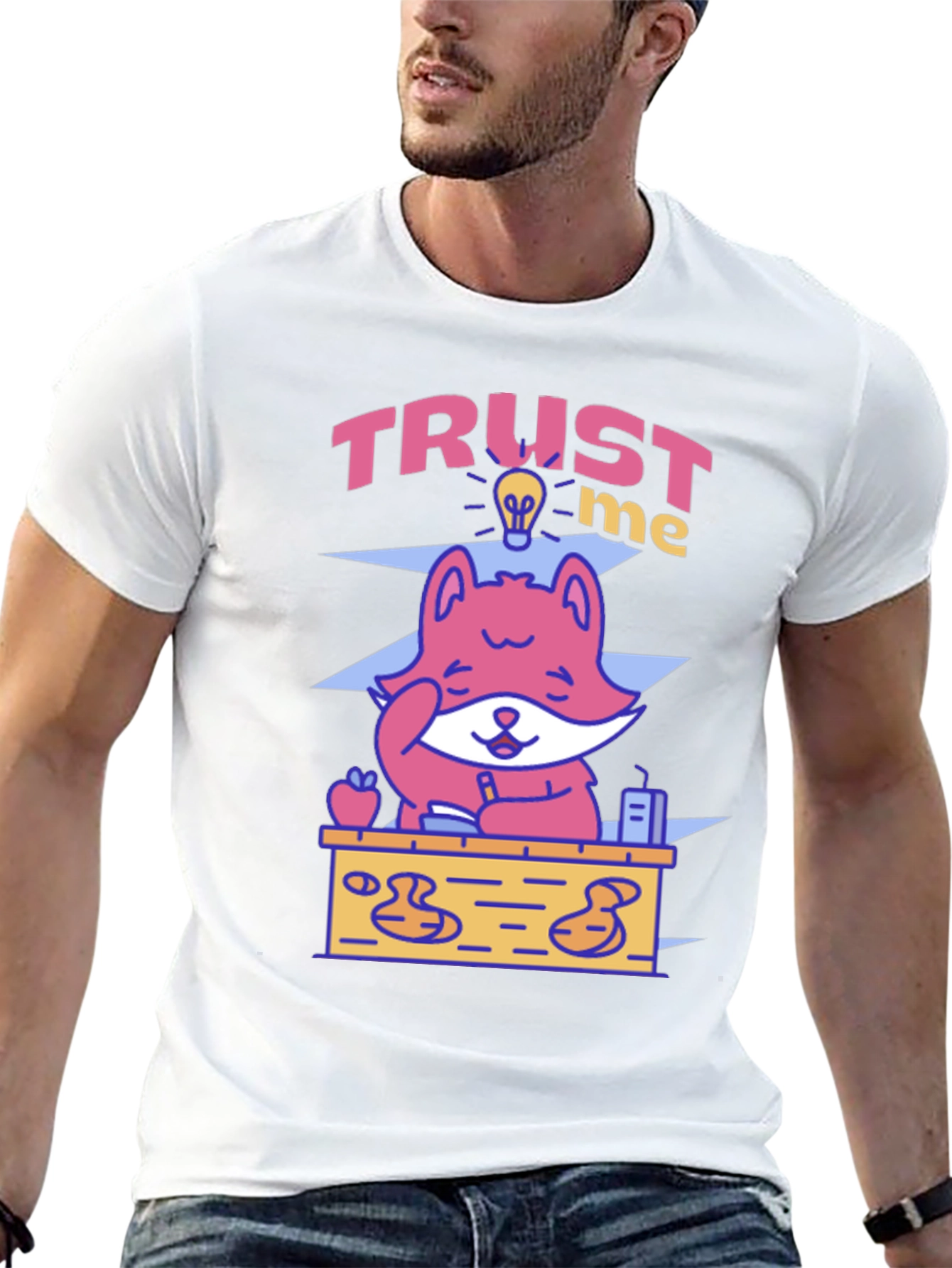 Trust Me Fox Graphic T-Shirt