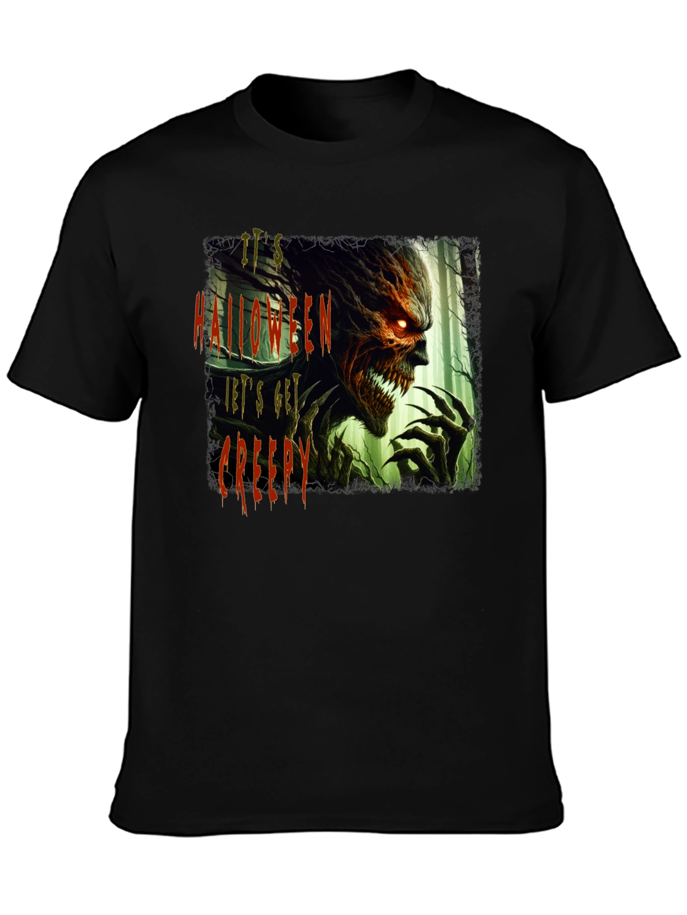 Its Halloween T-Shirt Lets Get Creepy